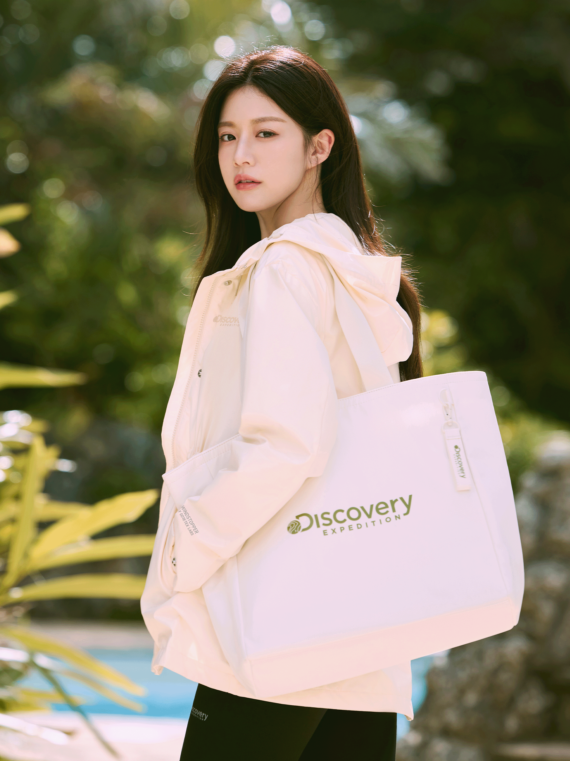 애슬레저 라지 쇼퍼백