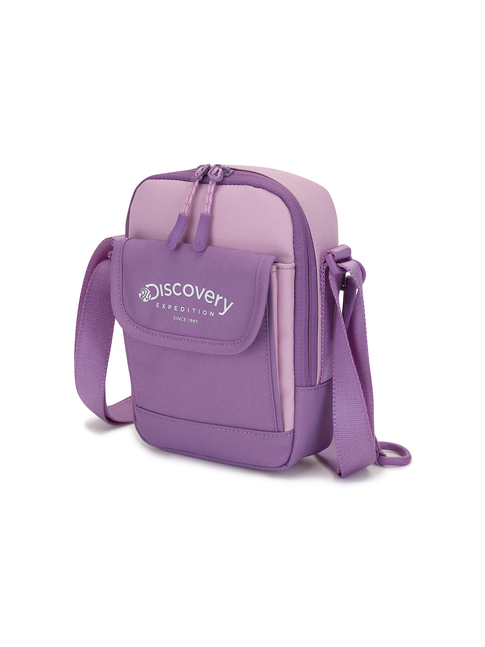 디스커버리 익스페디션 키즈 플랩포켓 스퀘어 크로스백 (VIOLET)