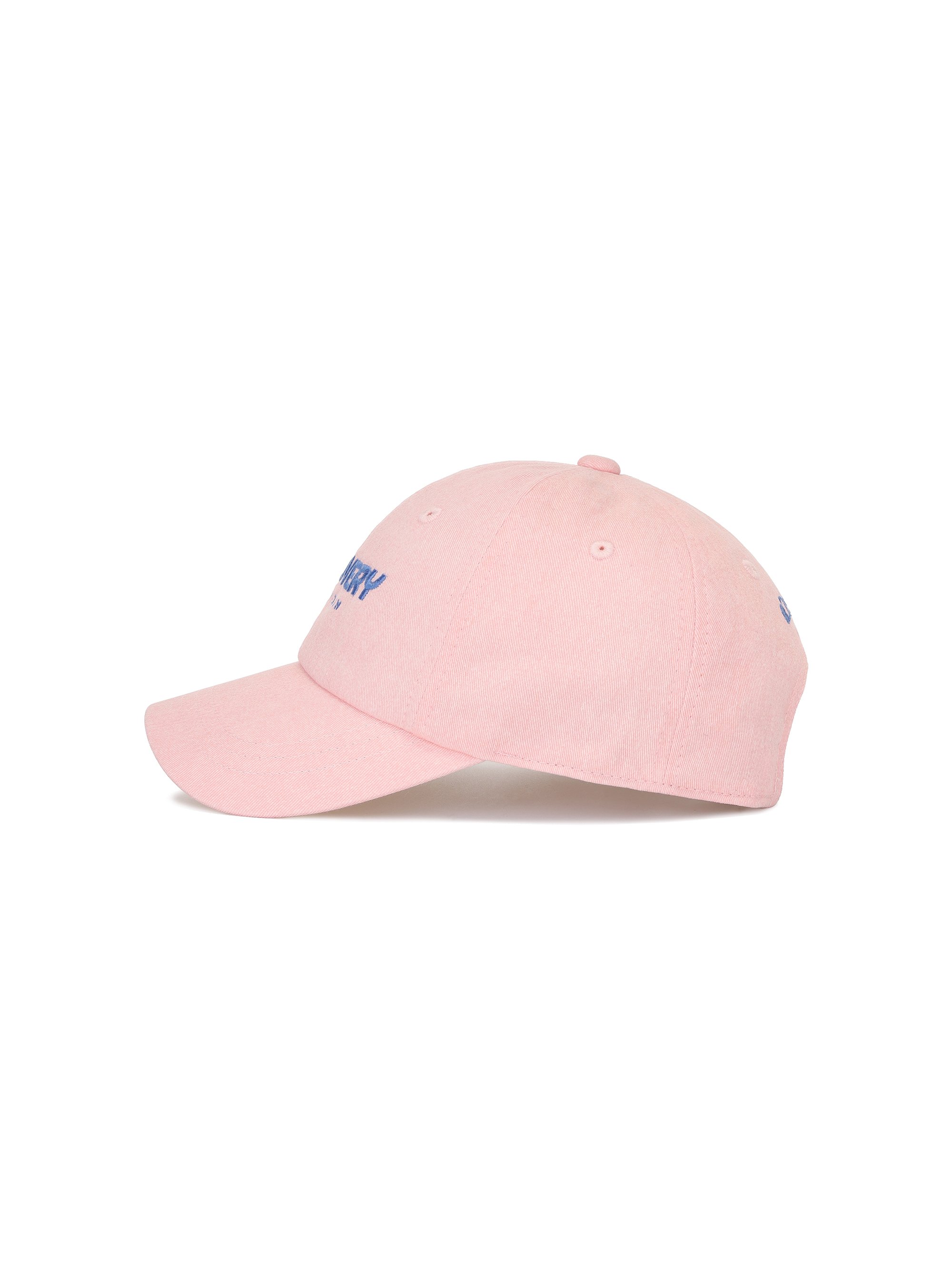 키즈 로고자수 피그먼트 볼캡