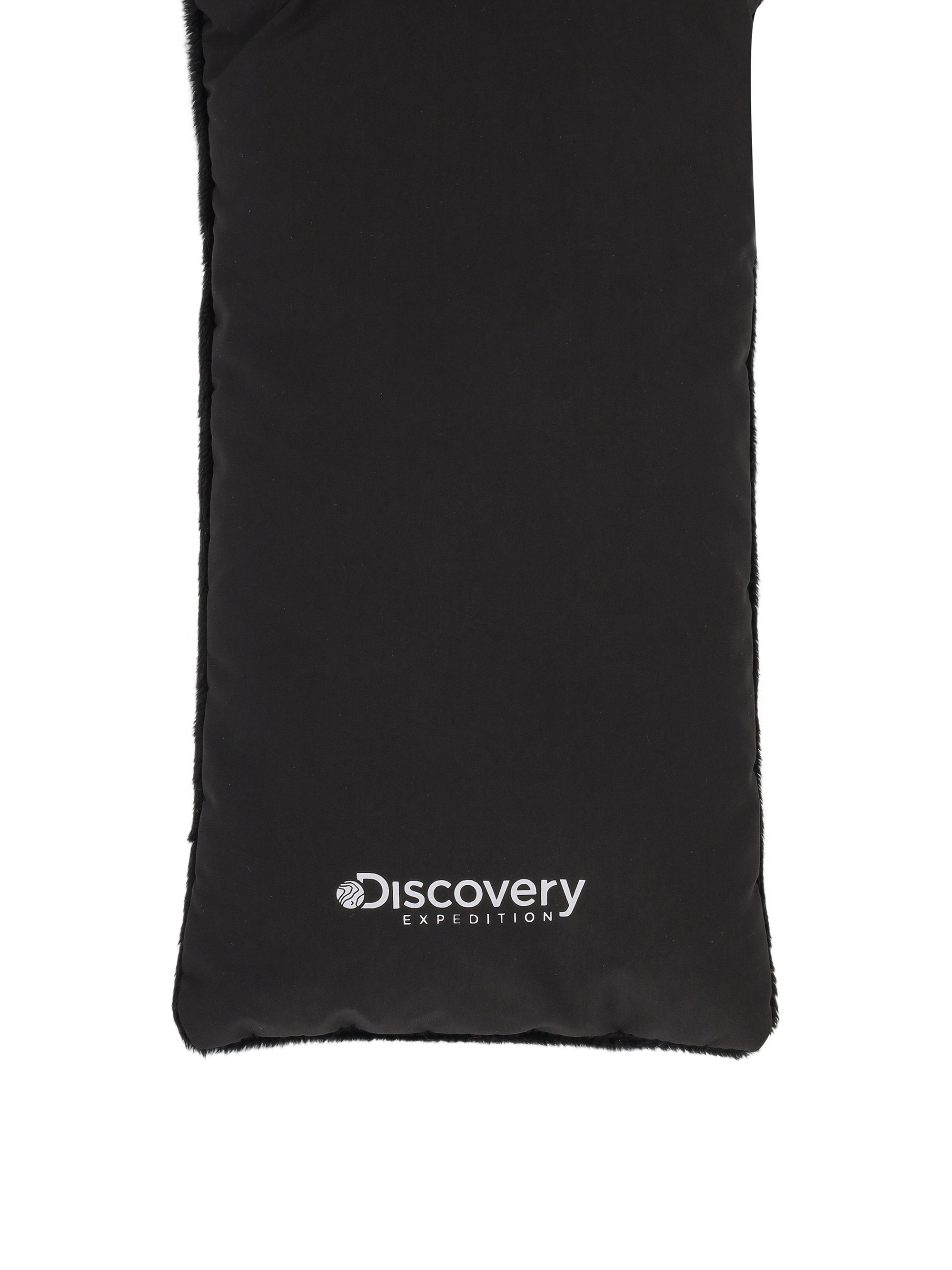 레스터 로고프린트 패딩 머플러