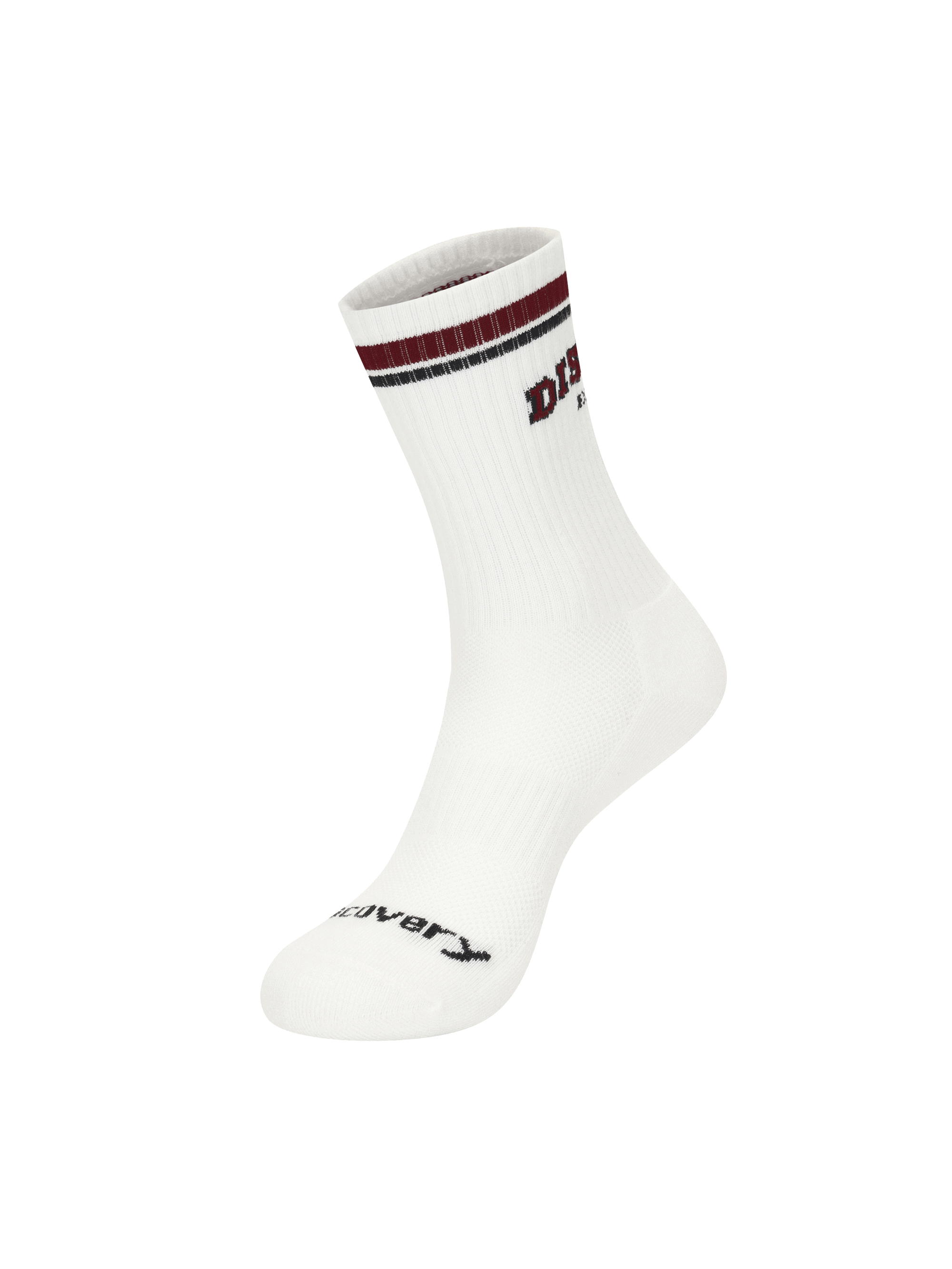 스트라이프 배색 하이삭스