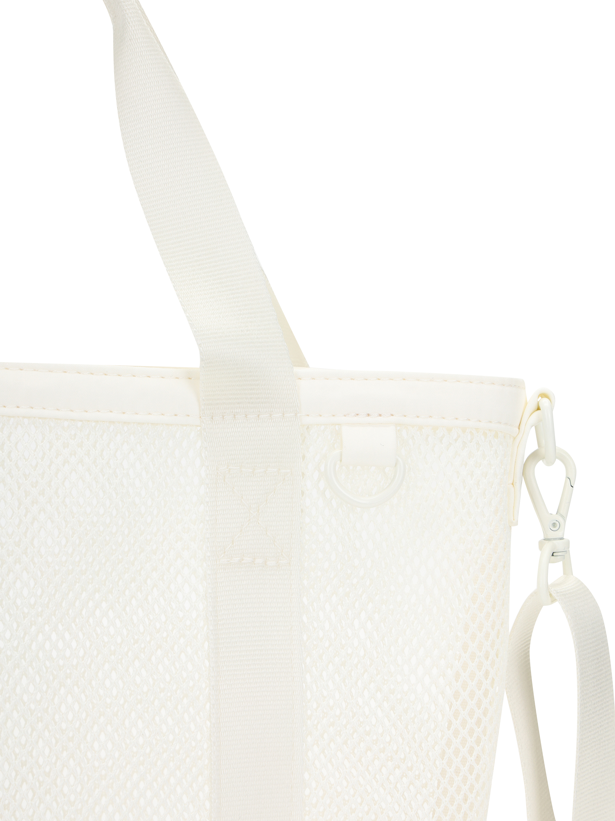 메쉬 미니 토트 크로스백