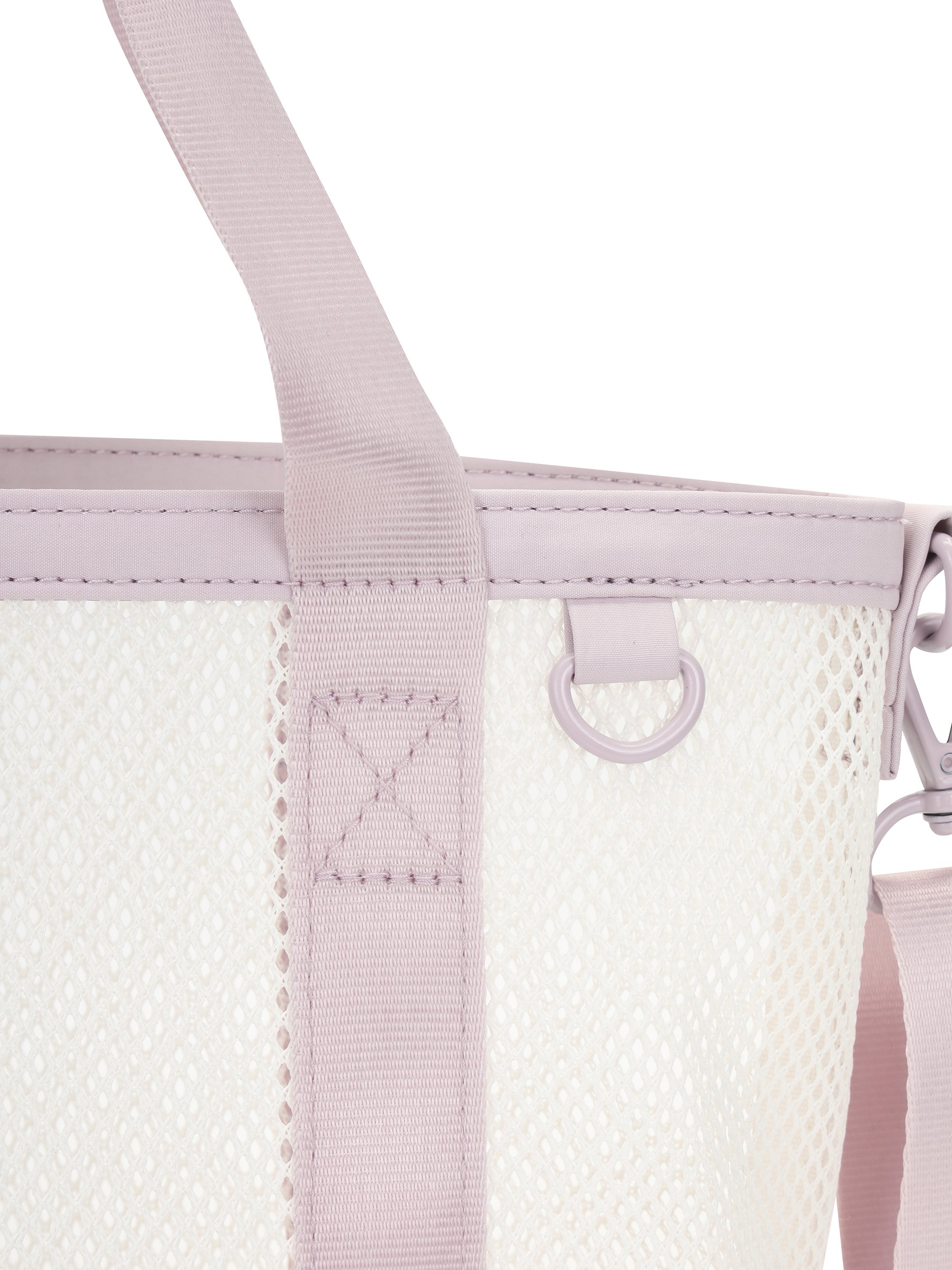 메쉬 미니 토트 크로스백