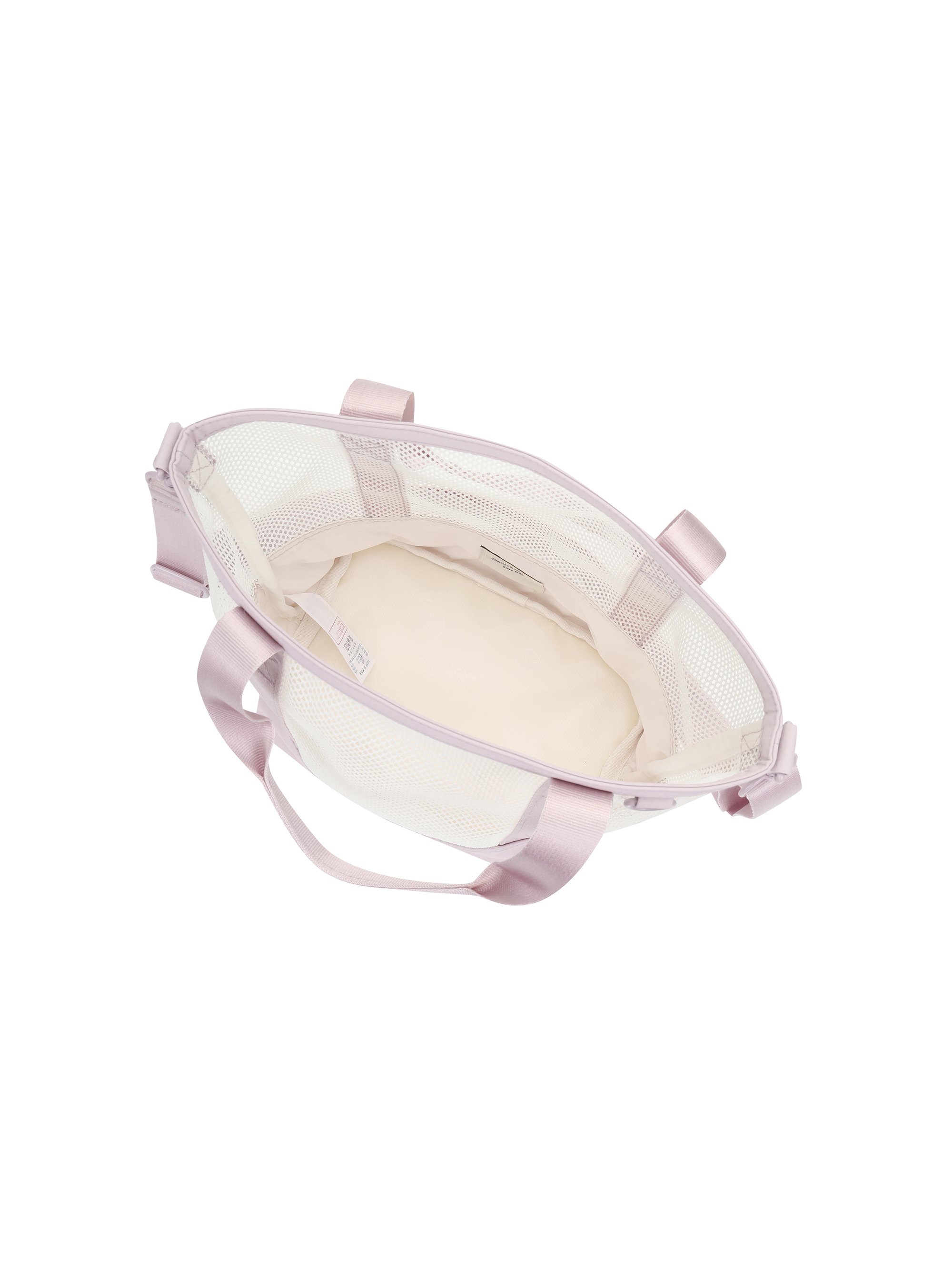 메쉬 미니 토트 크로스백