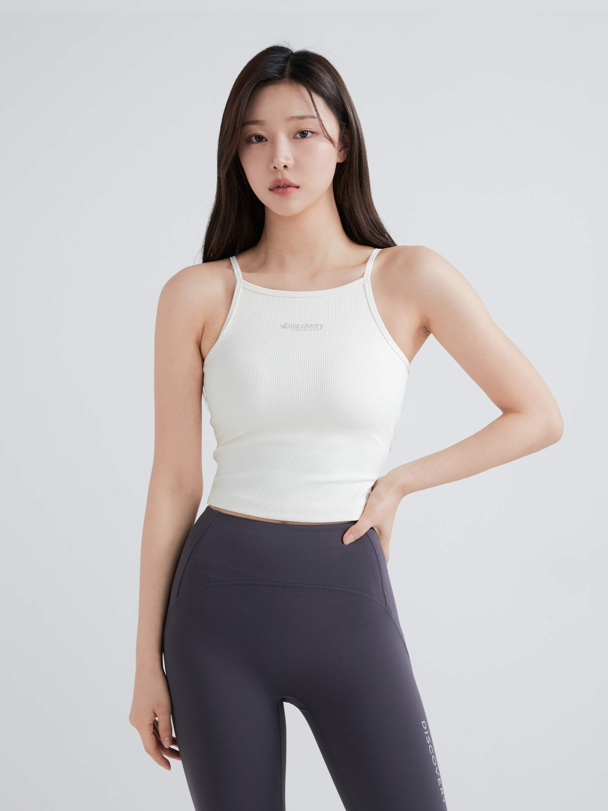 여성 골지 브라탑