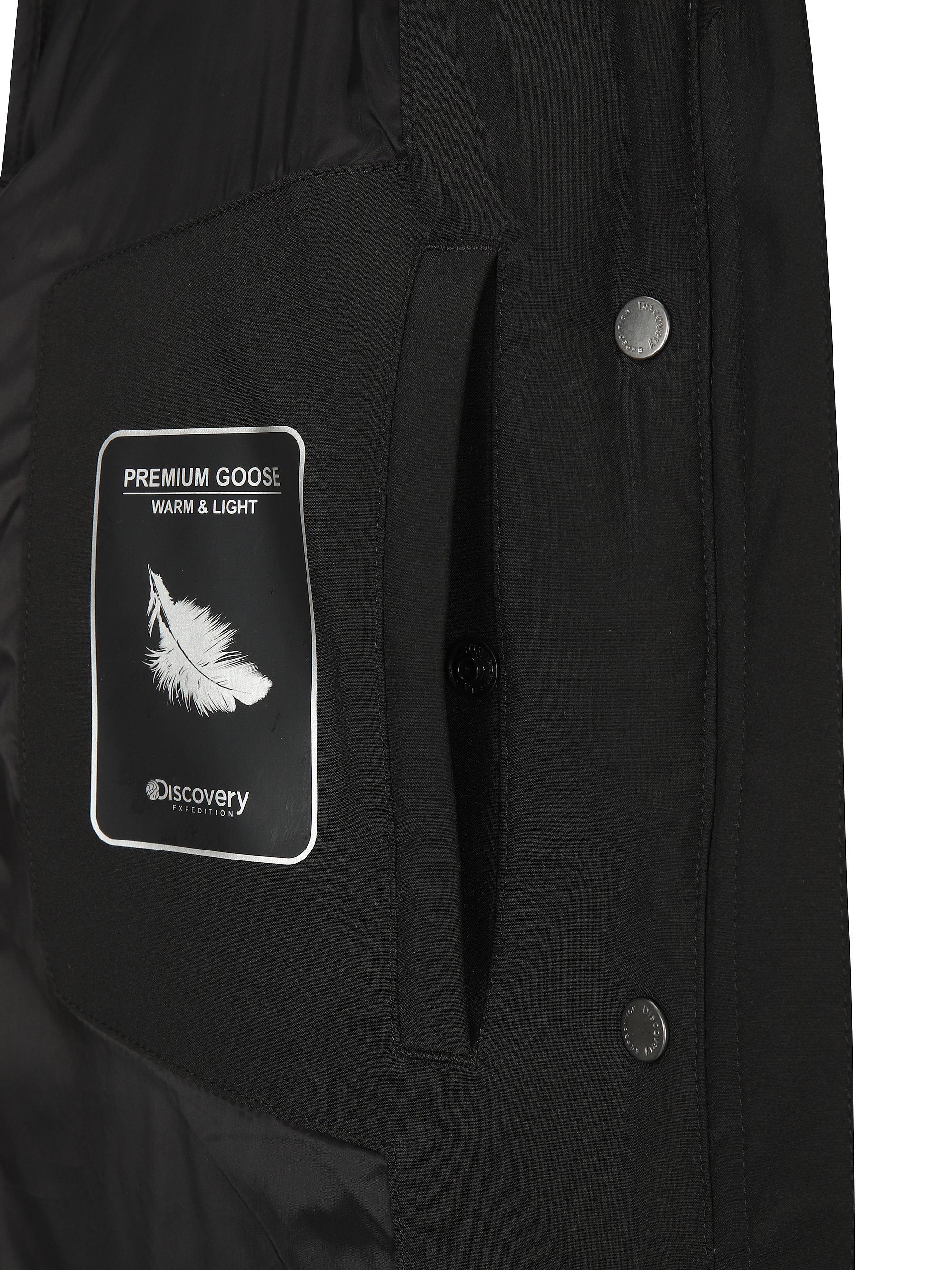 여성 레스터G 하이넥 구스다운 숏패딩