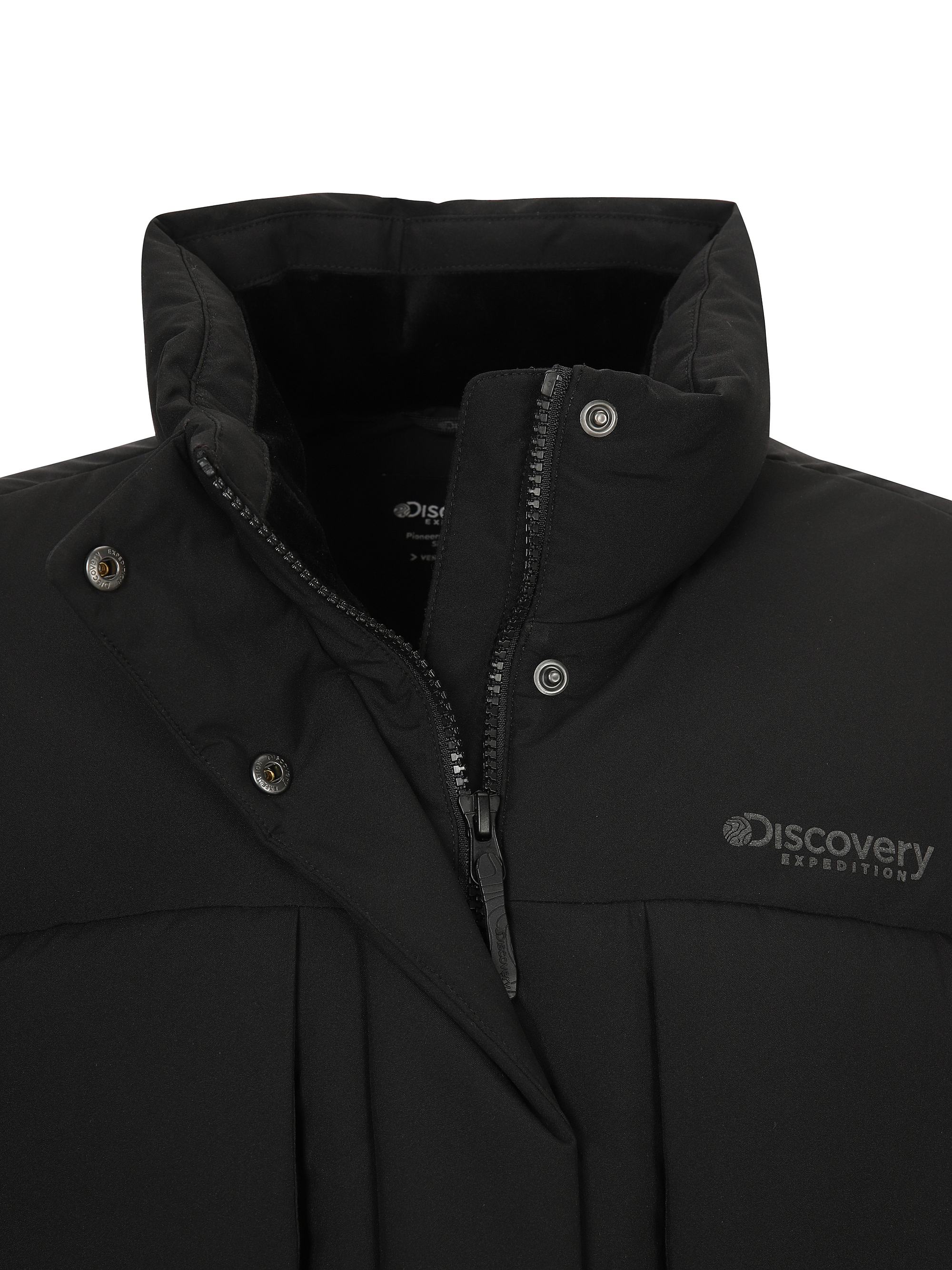 여성 레스터G 하이넥 구스다운 숏패딩