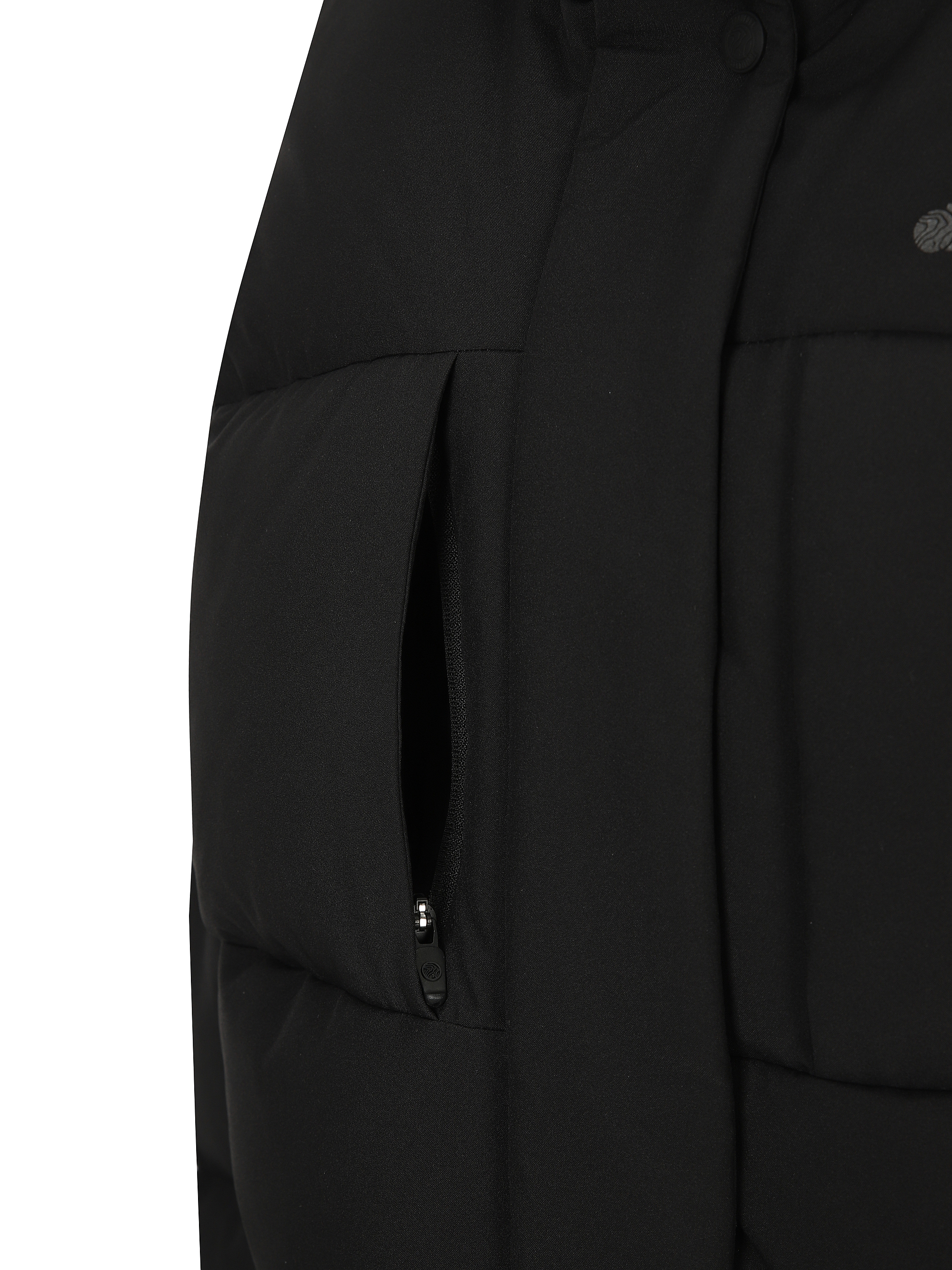 여성 레스터G 하이넥 구스다운 숏패딩