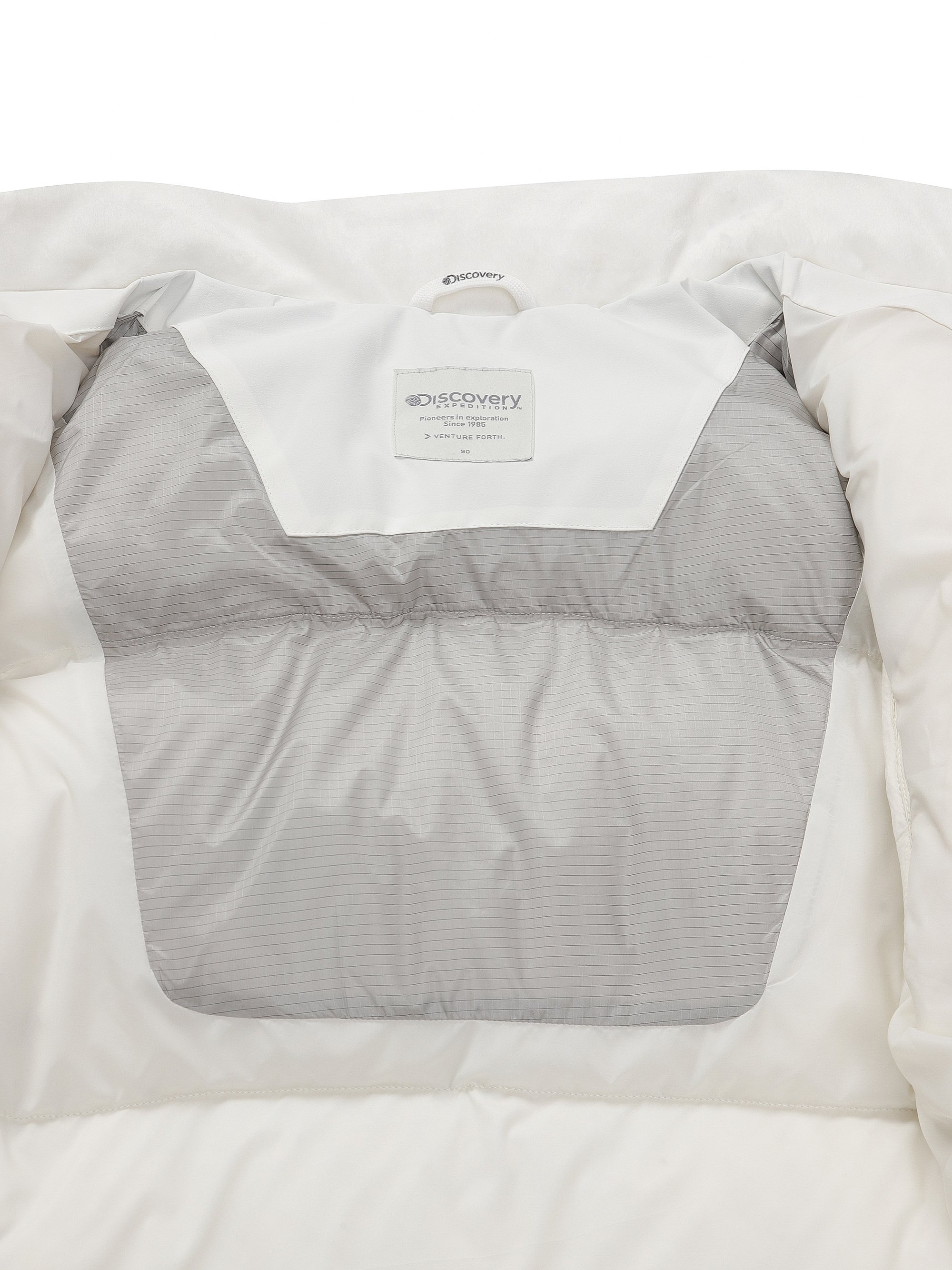 여성 레스터G 하이넥 구스다운 숏패딩