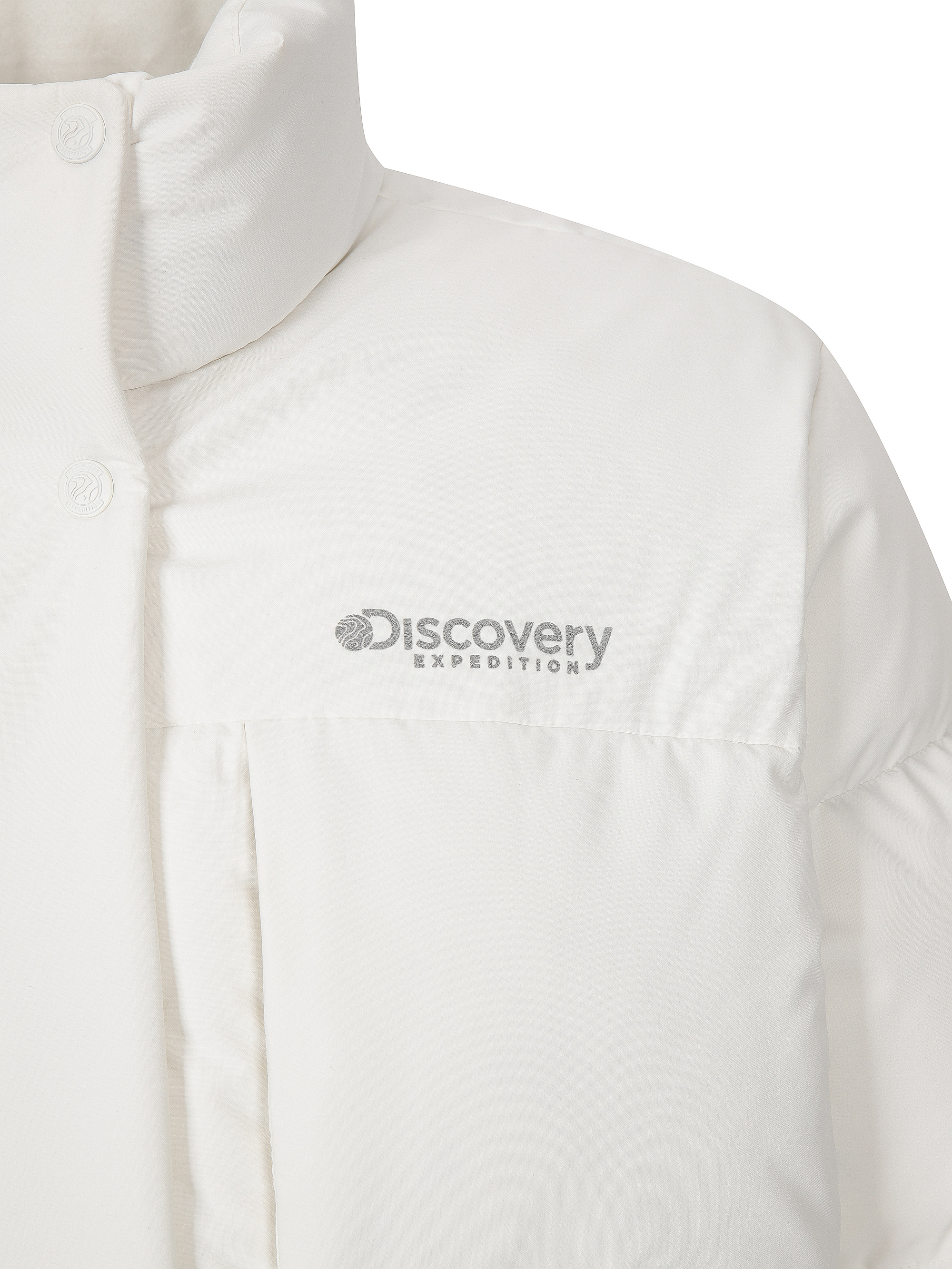 여성 레스터G 하이넥 구스다운 숏패딩