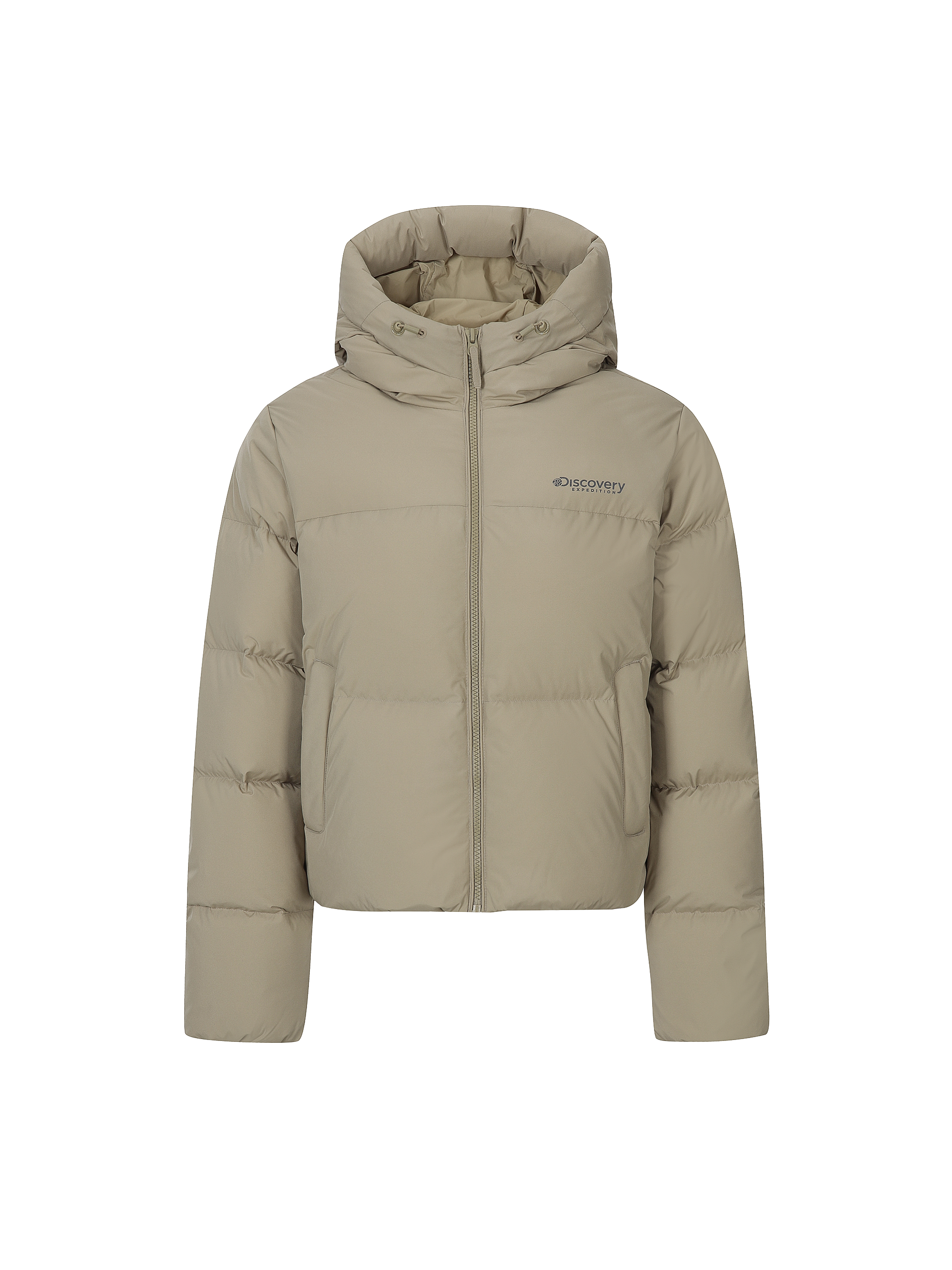 여성 올리아 글로우 다운 숏패딩