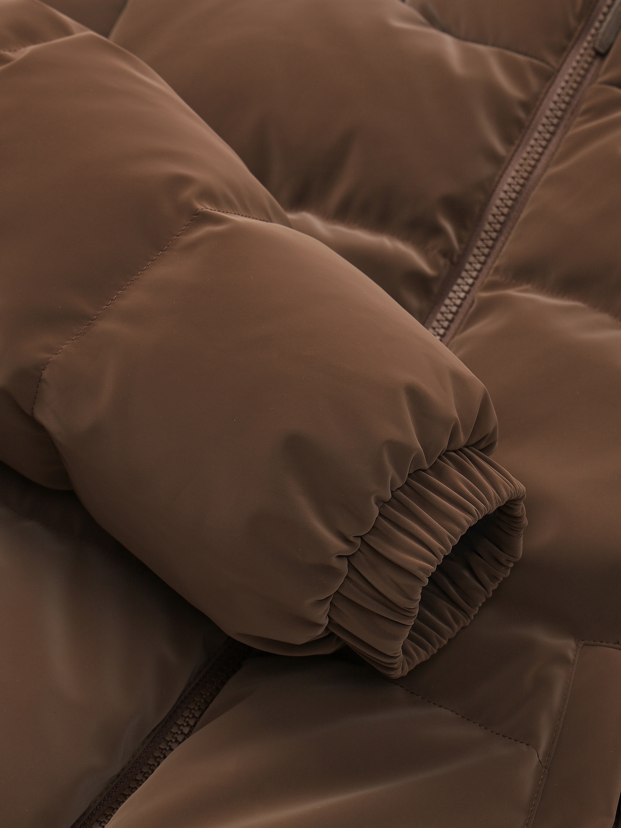 여성 헤이니 글로우 다운 숏패딩