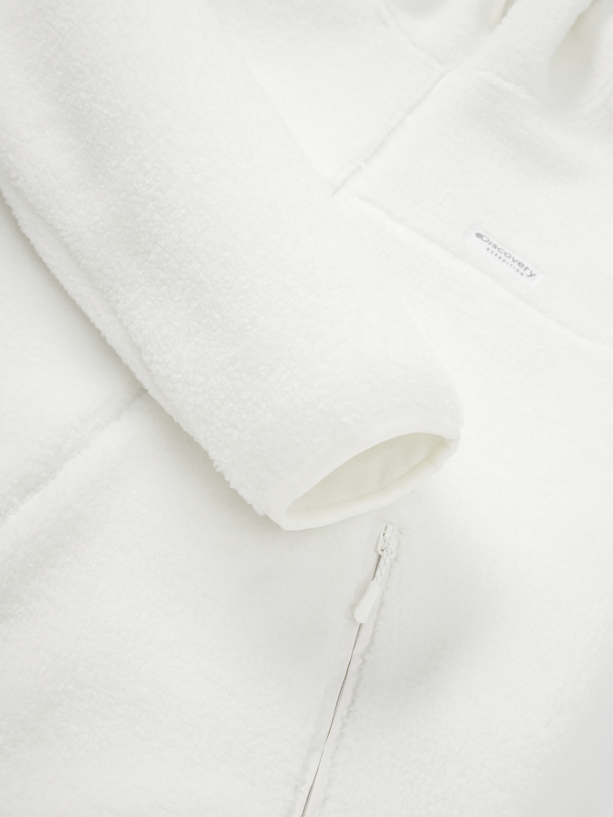 여성 테크플리스 후드 자켓