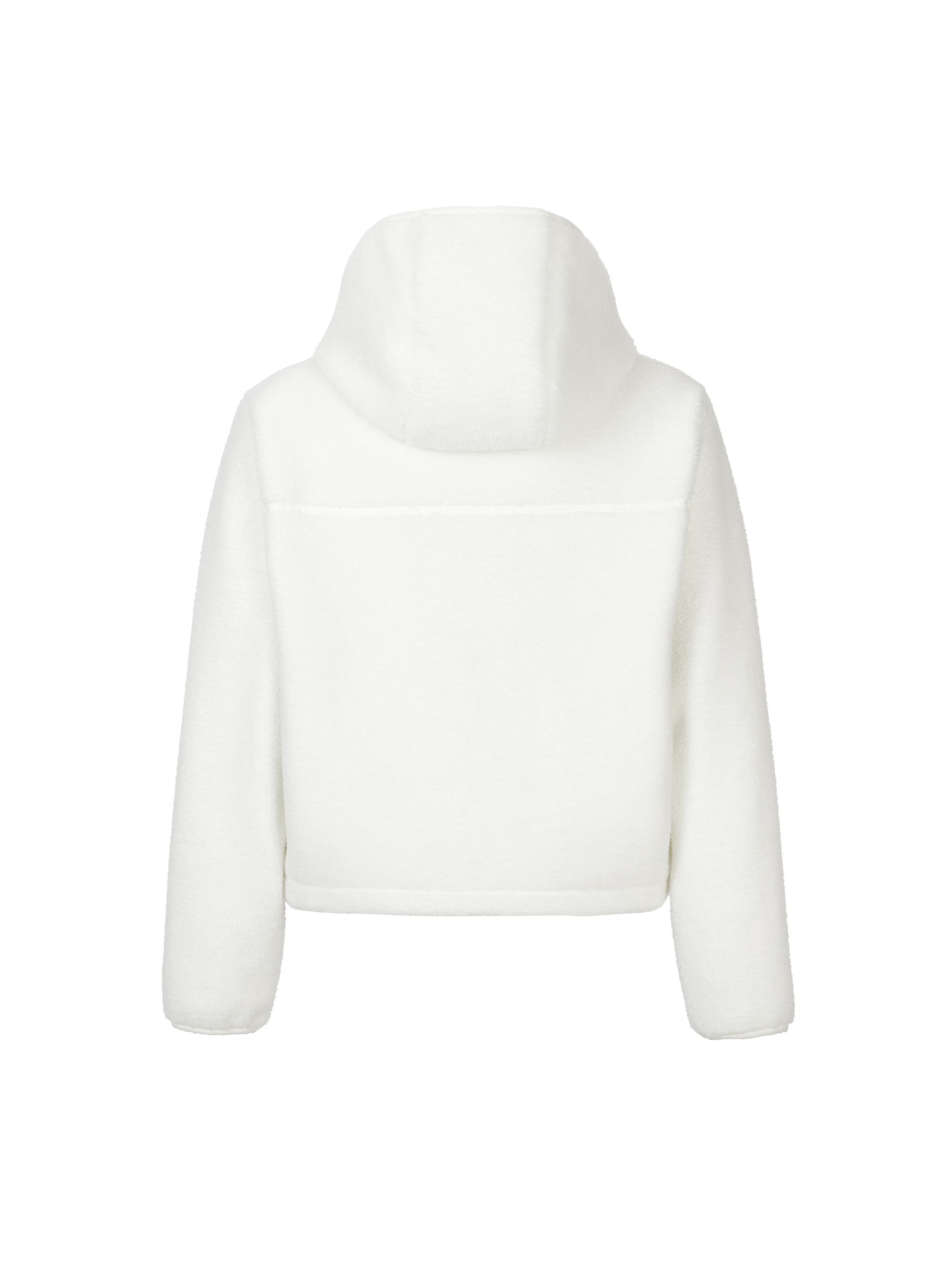 여성 테크플리스 후드 자켓