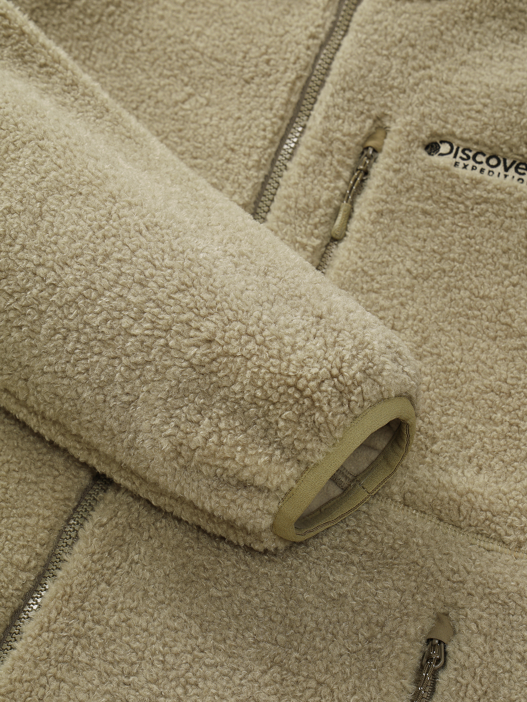 테크플리스 후드 자켓