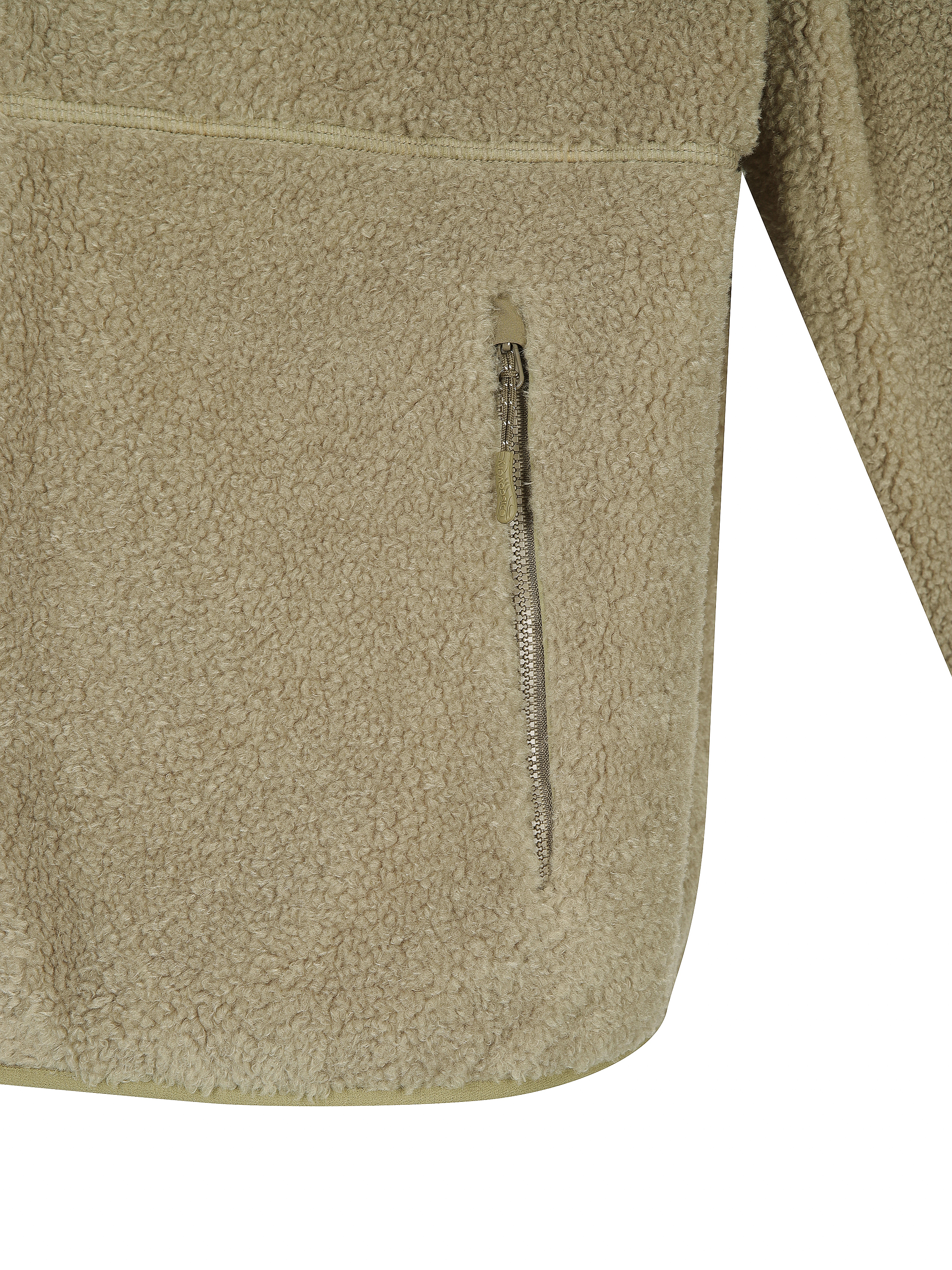 테크플리스 후드 자켓