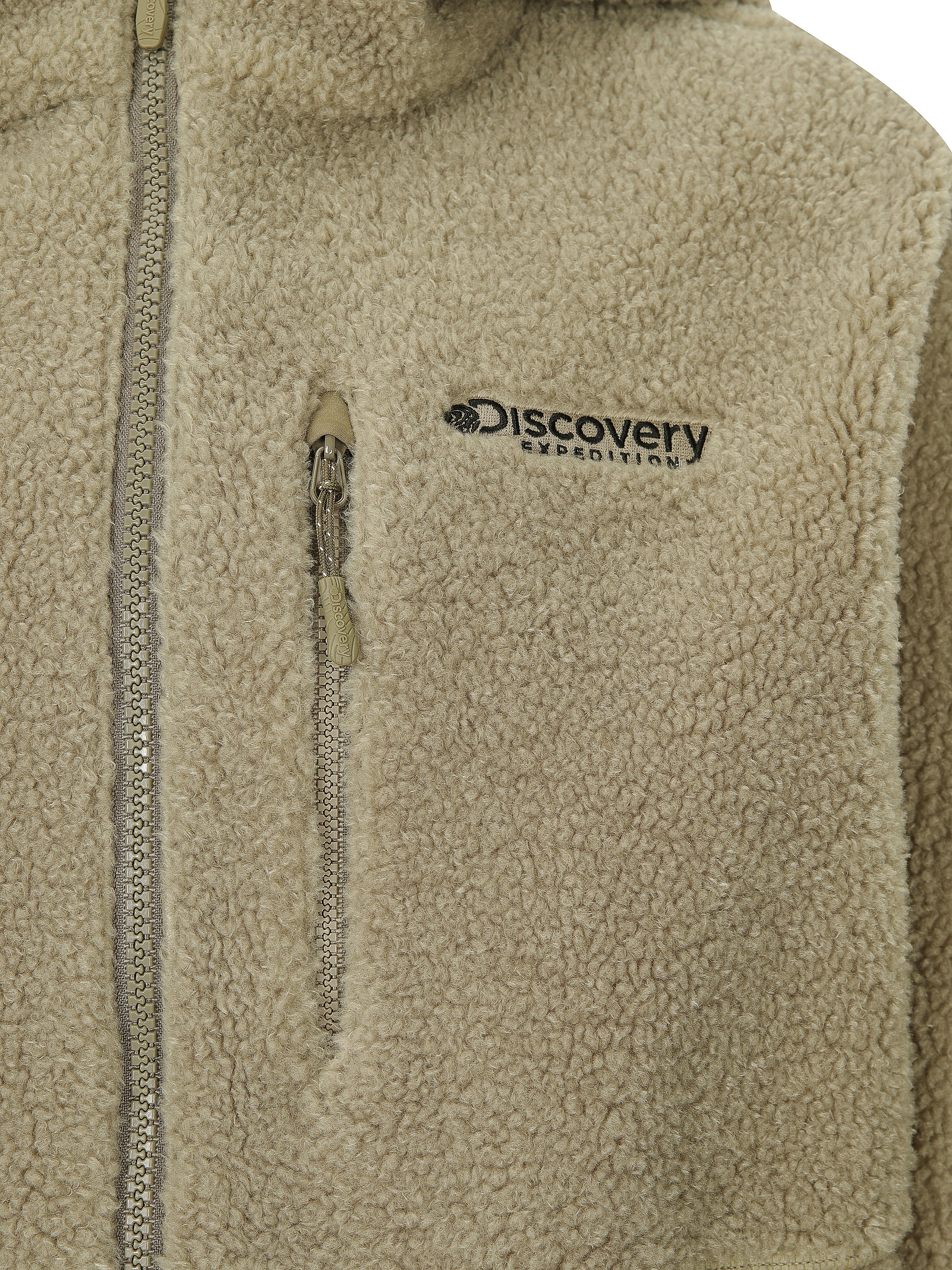 테크플리스 후드 자켓