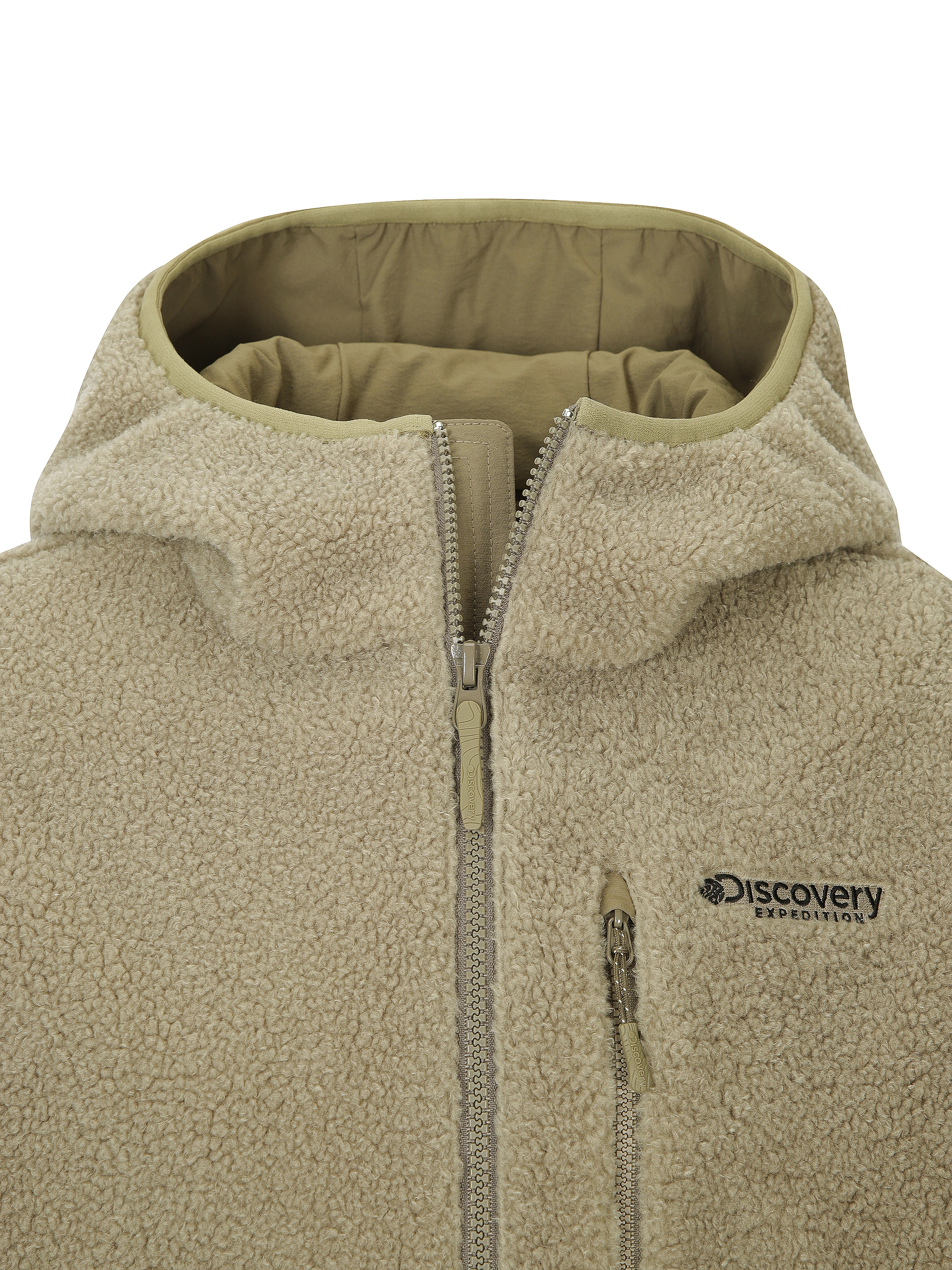 테크플리스 후드 자켓