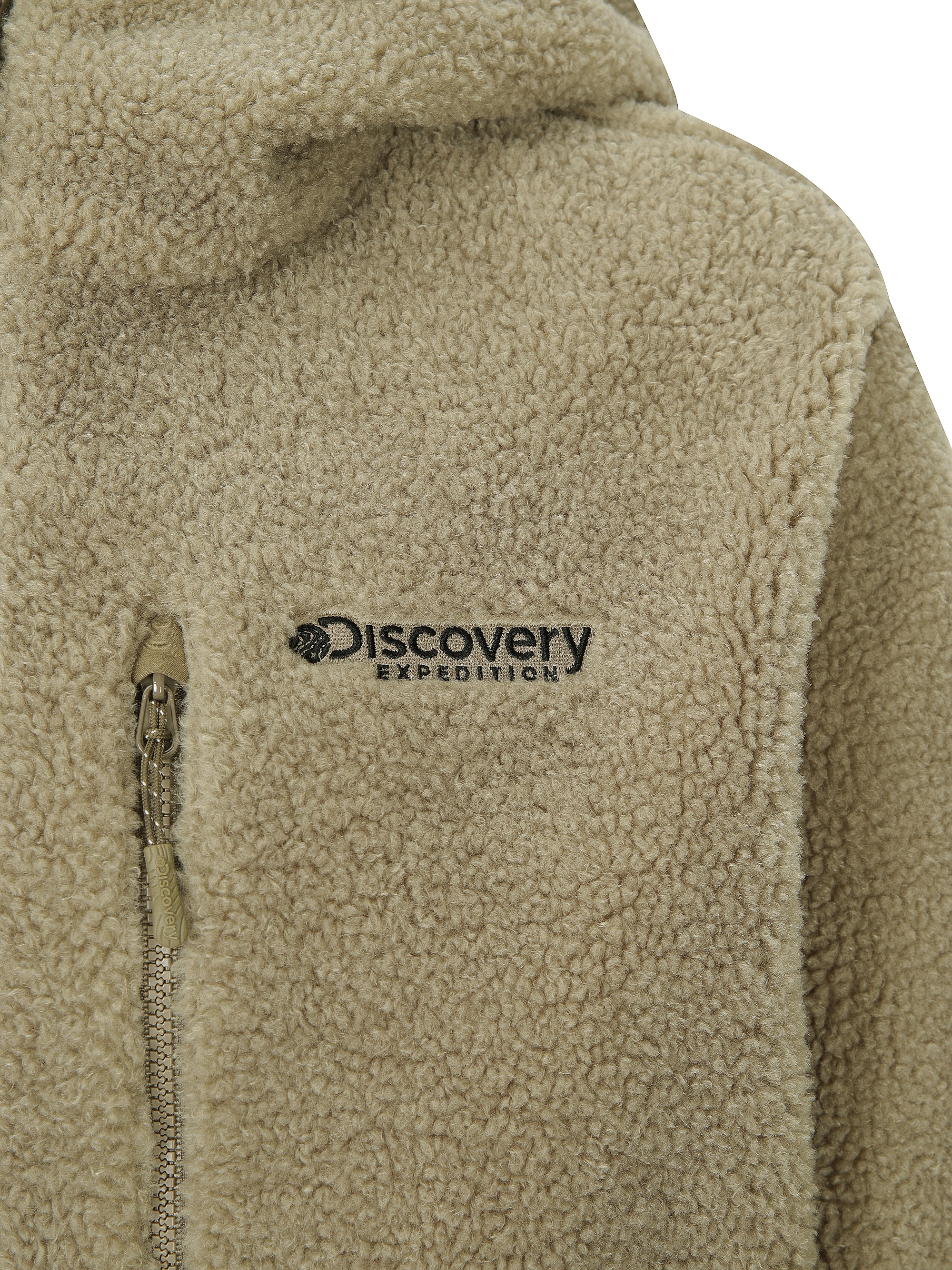 테크플리스 후드 자켓