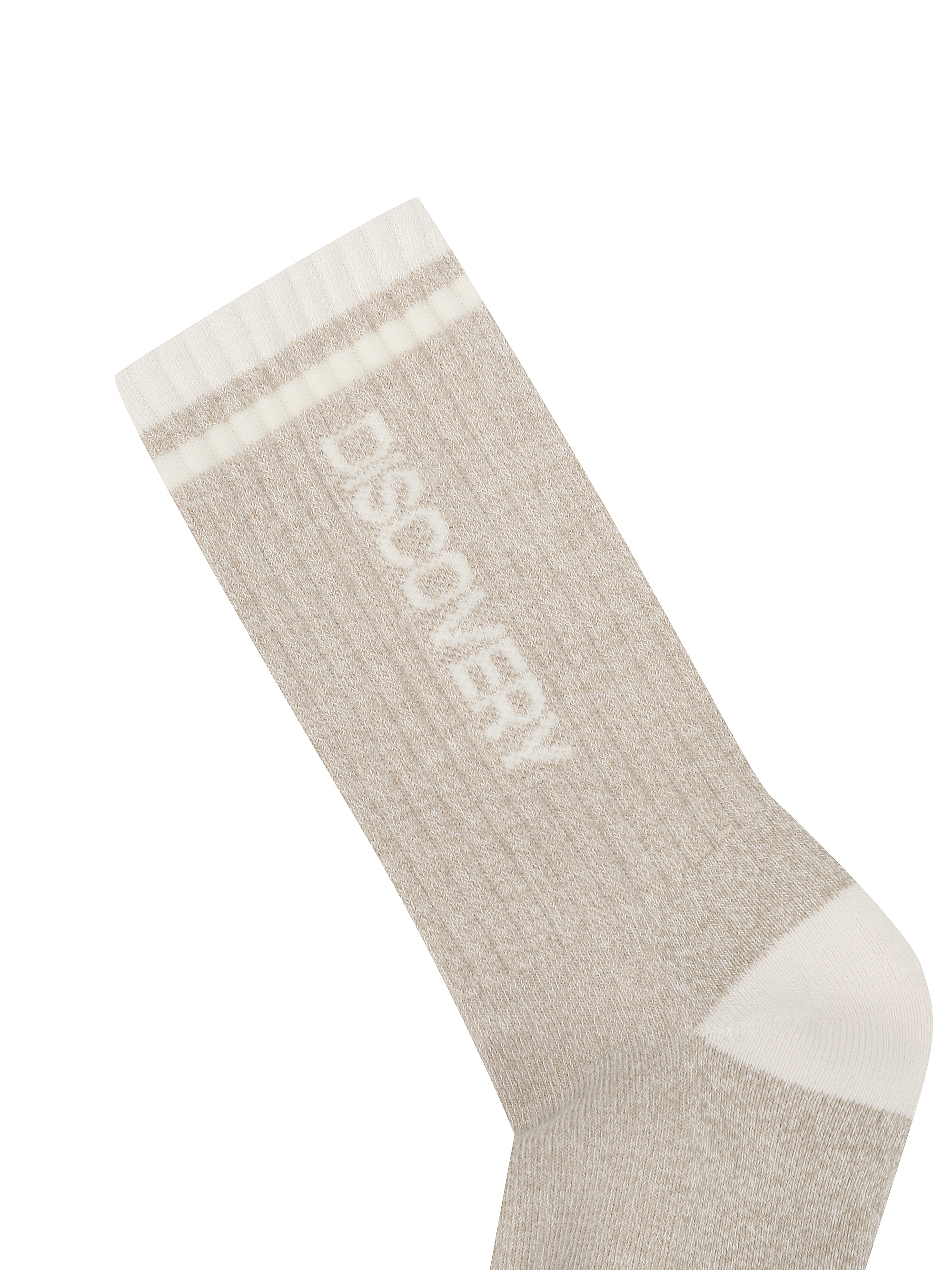 멜란지 컬러블럭 하이삭스
