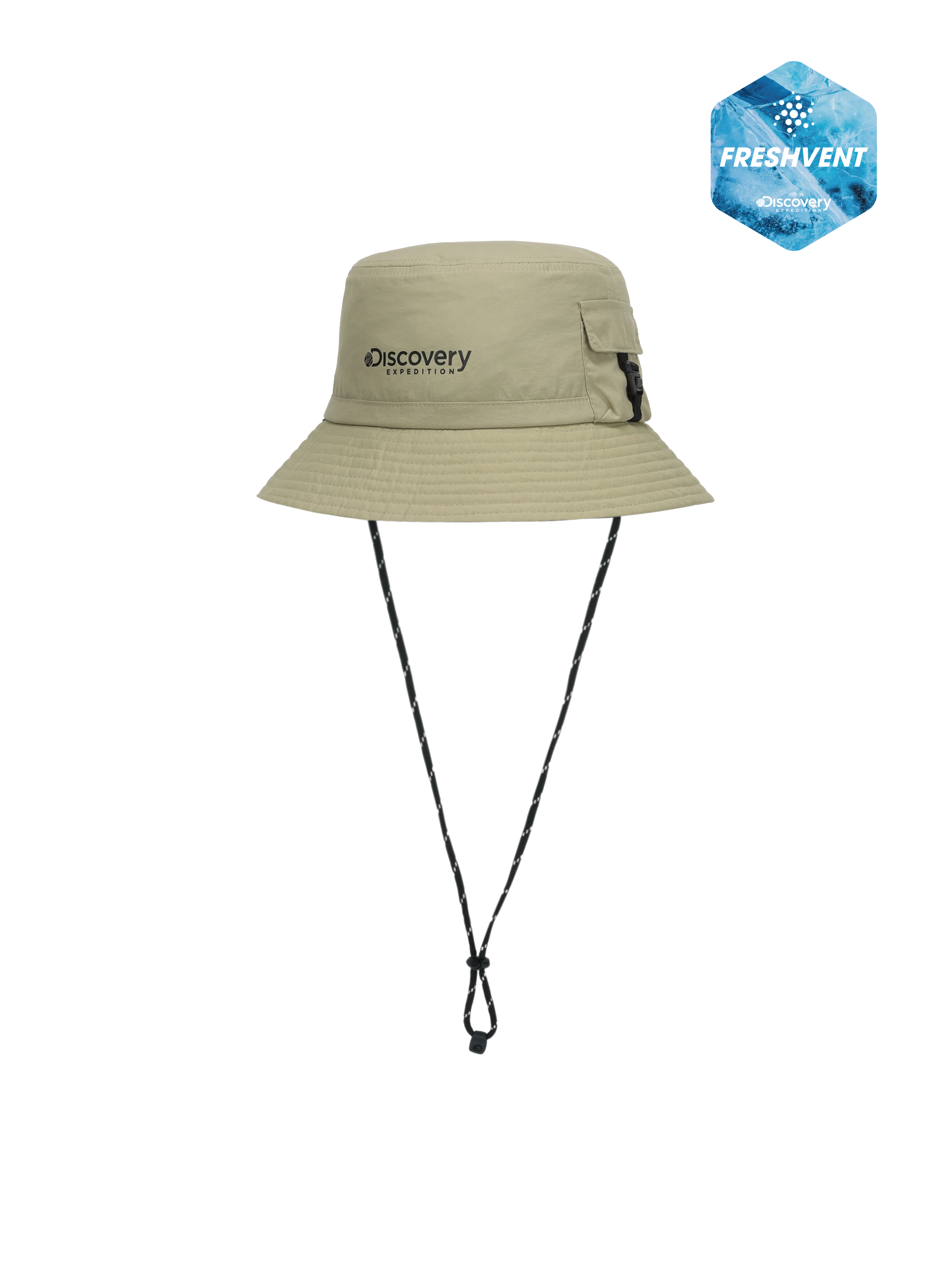 프레시벤트 아웃도어 포켓 버킷햇