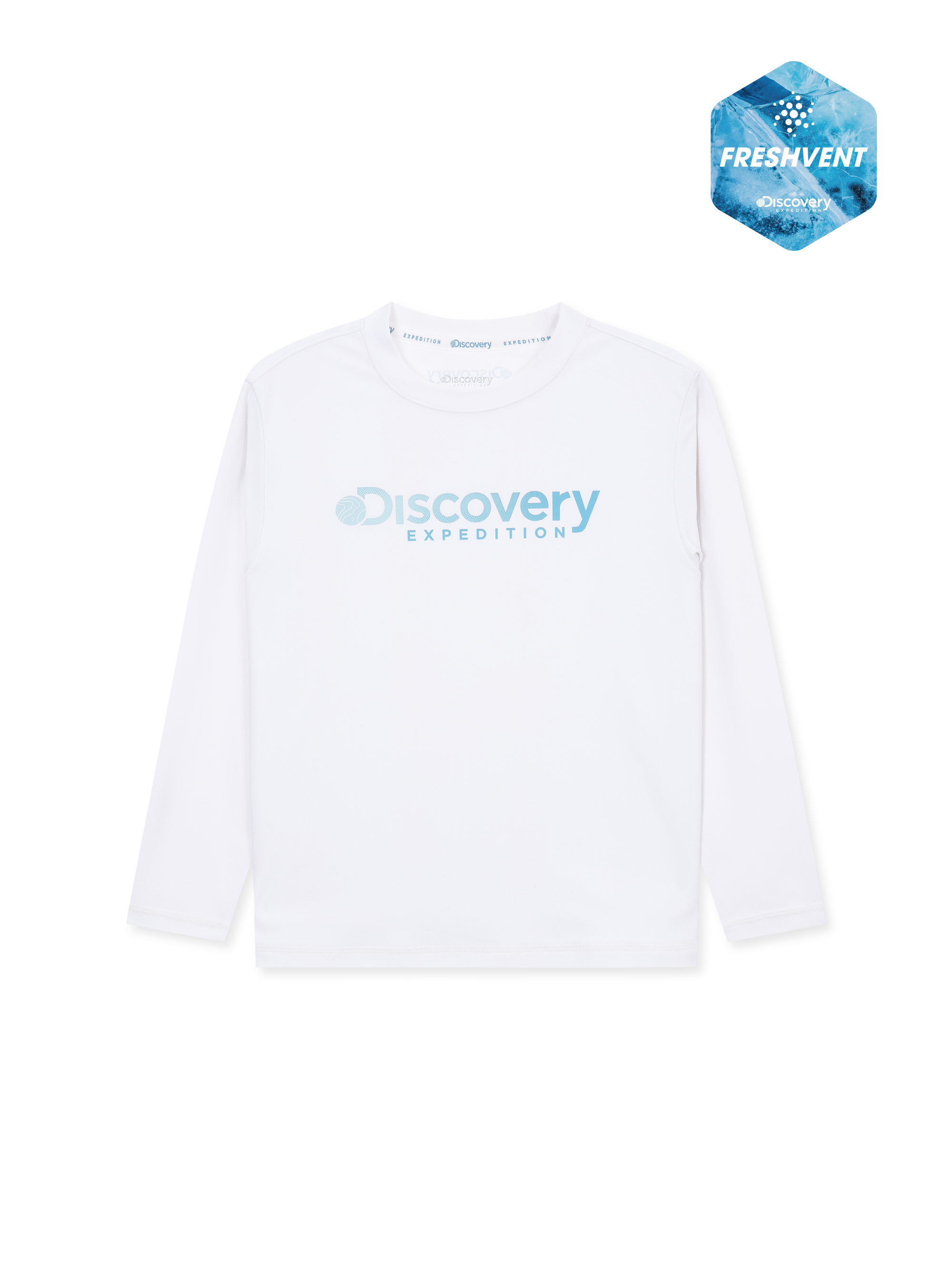 키즈 프레시벤트 에센셜 빅로고 래쉬가드