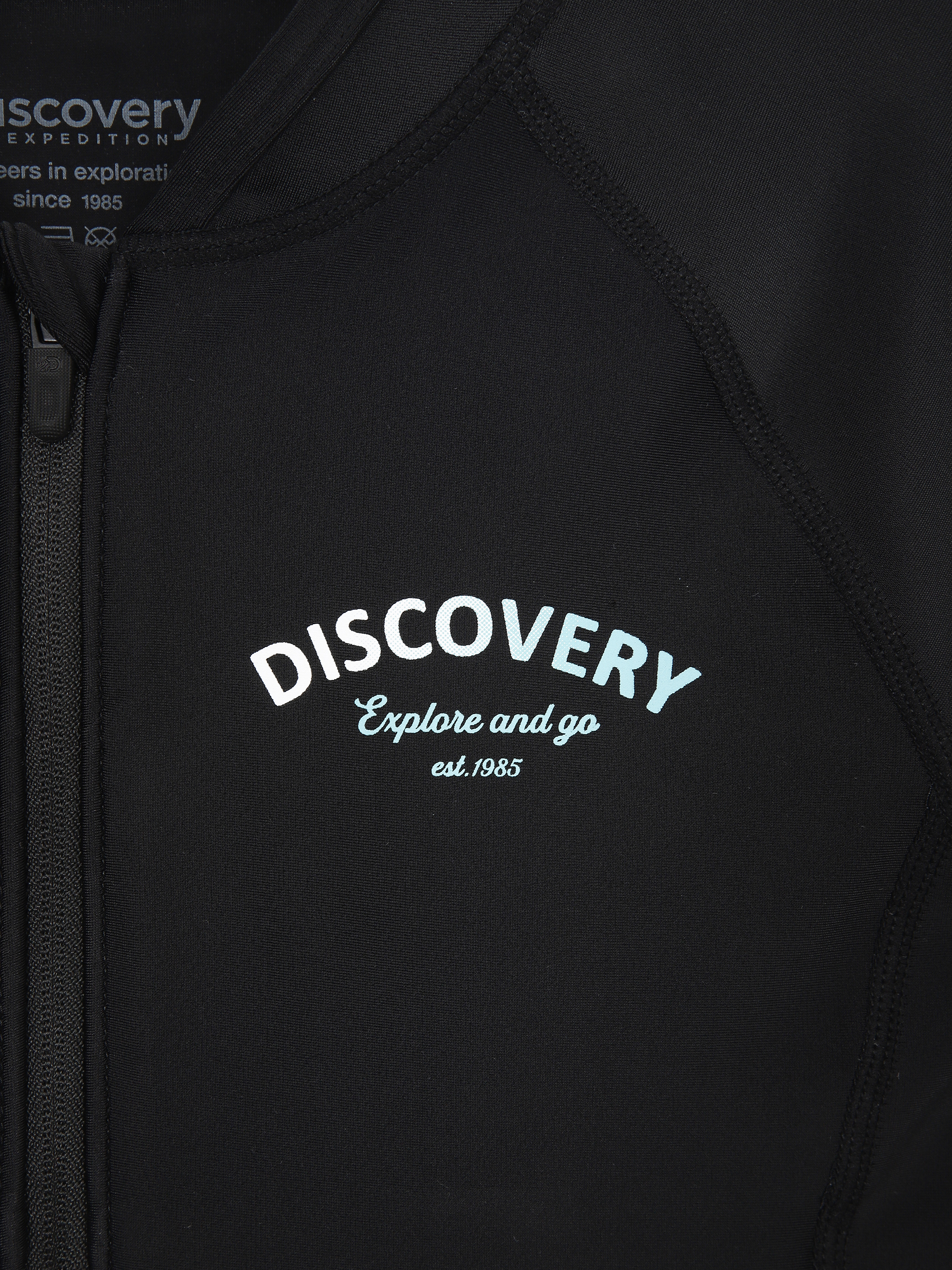 여아 프레시벤트 에센셜 풀집업 래쉬가드