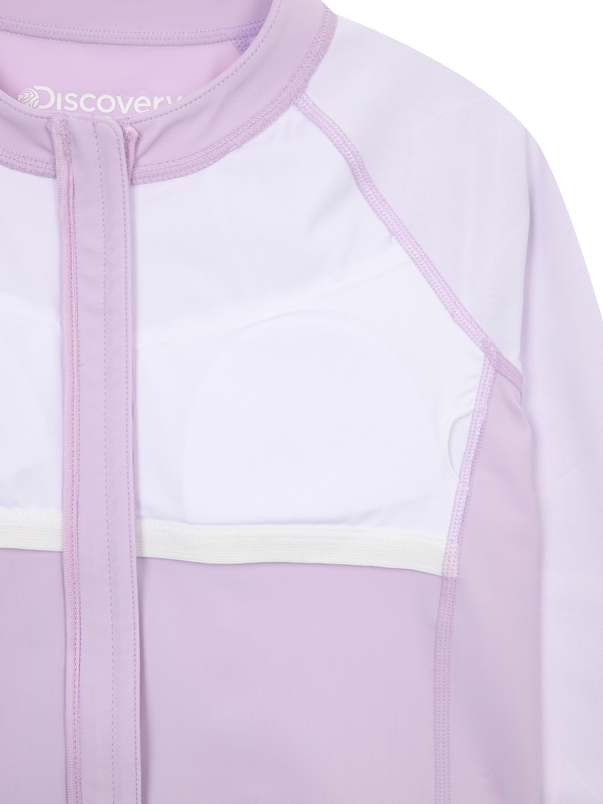 여아 프레시벤트 소매패턴 풀집업 세미크롭 래쉬가드