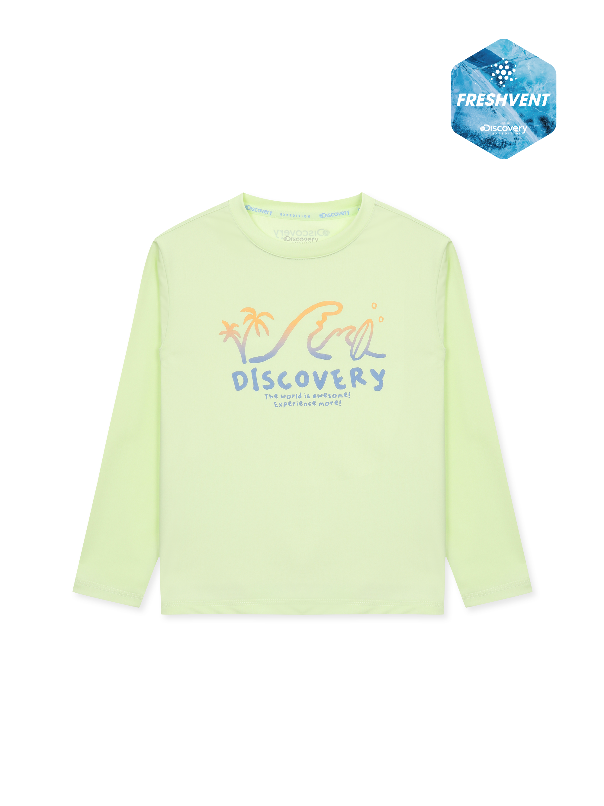 키즈 프레시벤트 그래픽 래쉬가드