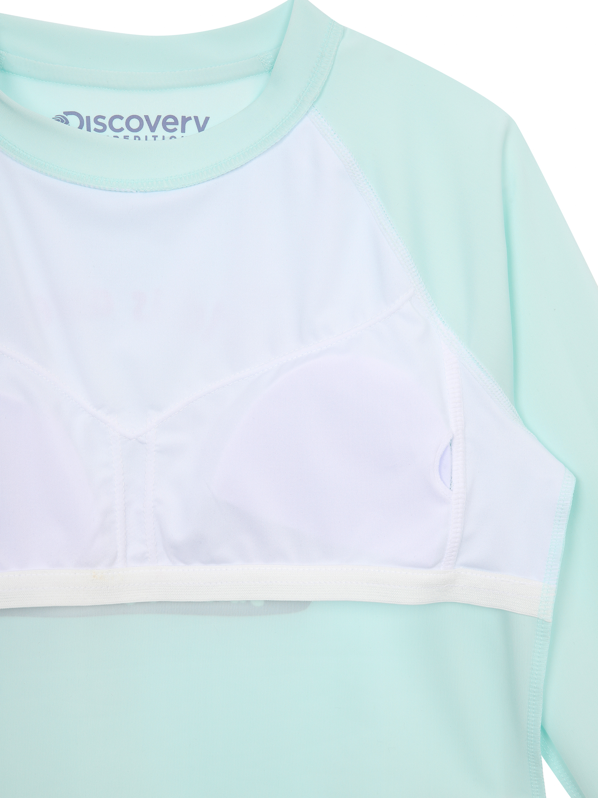 여아 프레시벤트 크롭 그래픽 래쉬가드