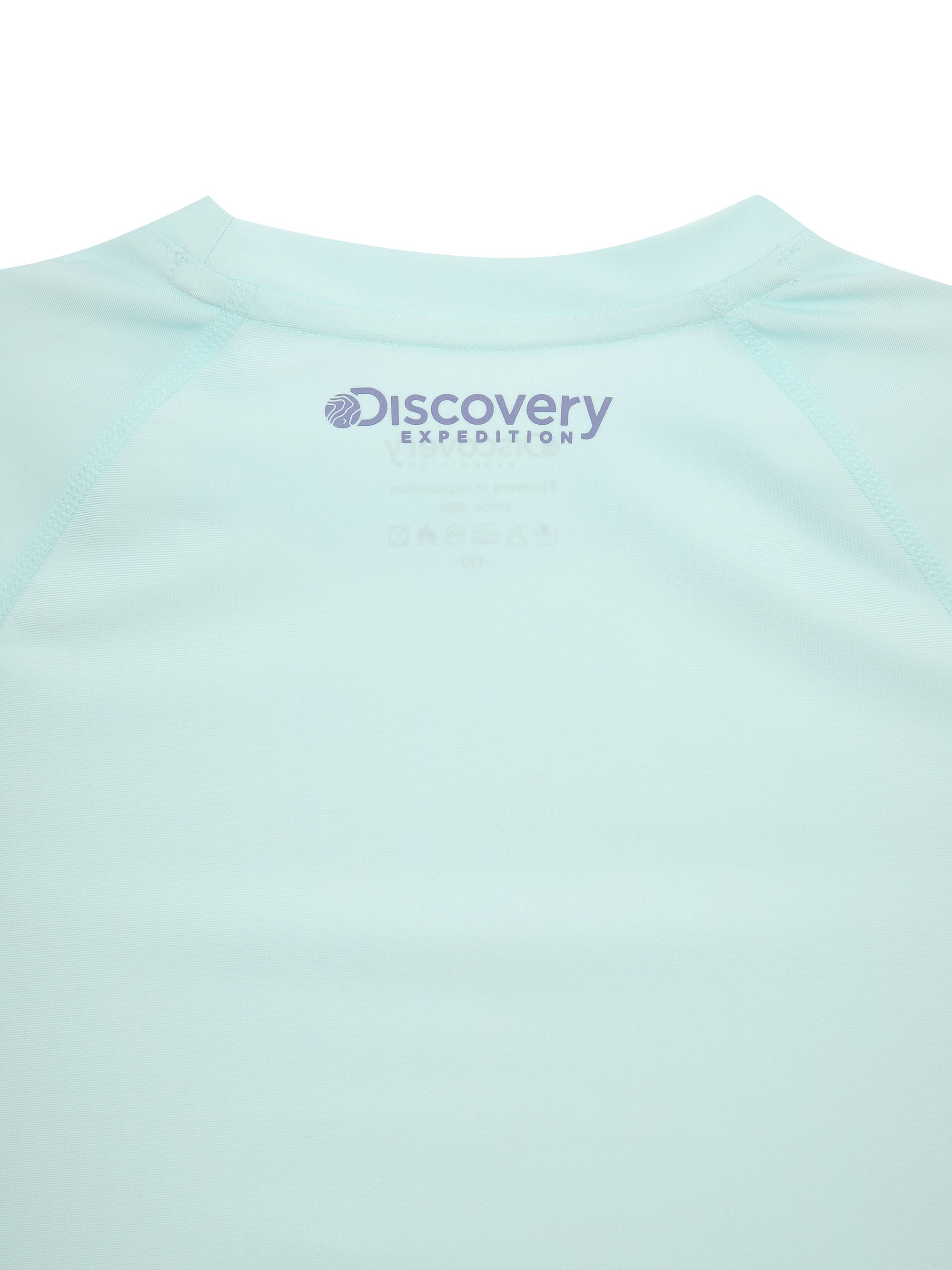 여아 프레시벤트 크롭 그래픽 래쉬가드