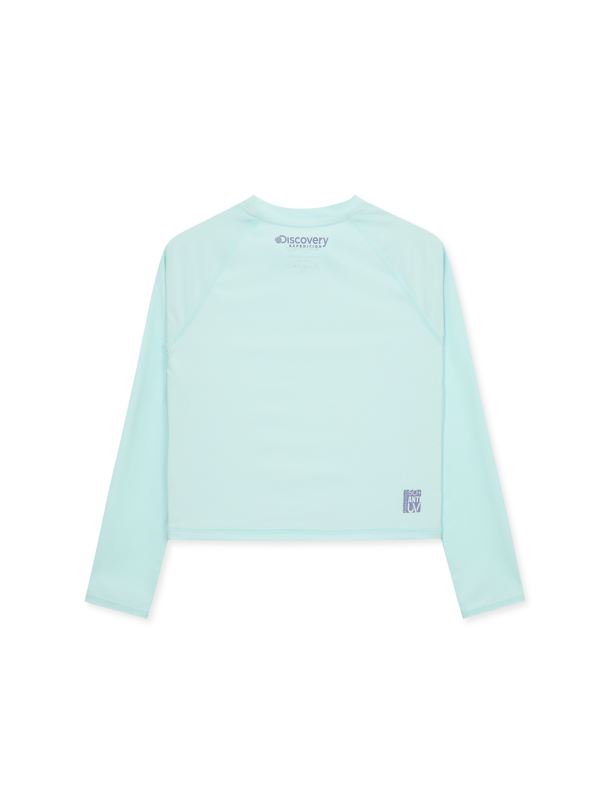 여아 프레시벤트 크롭 그래픽 래쉬가드