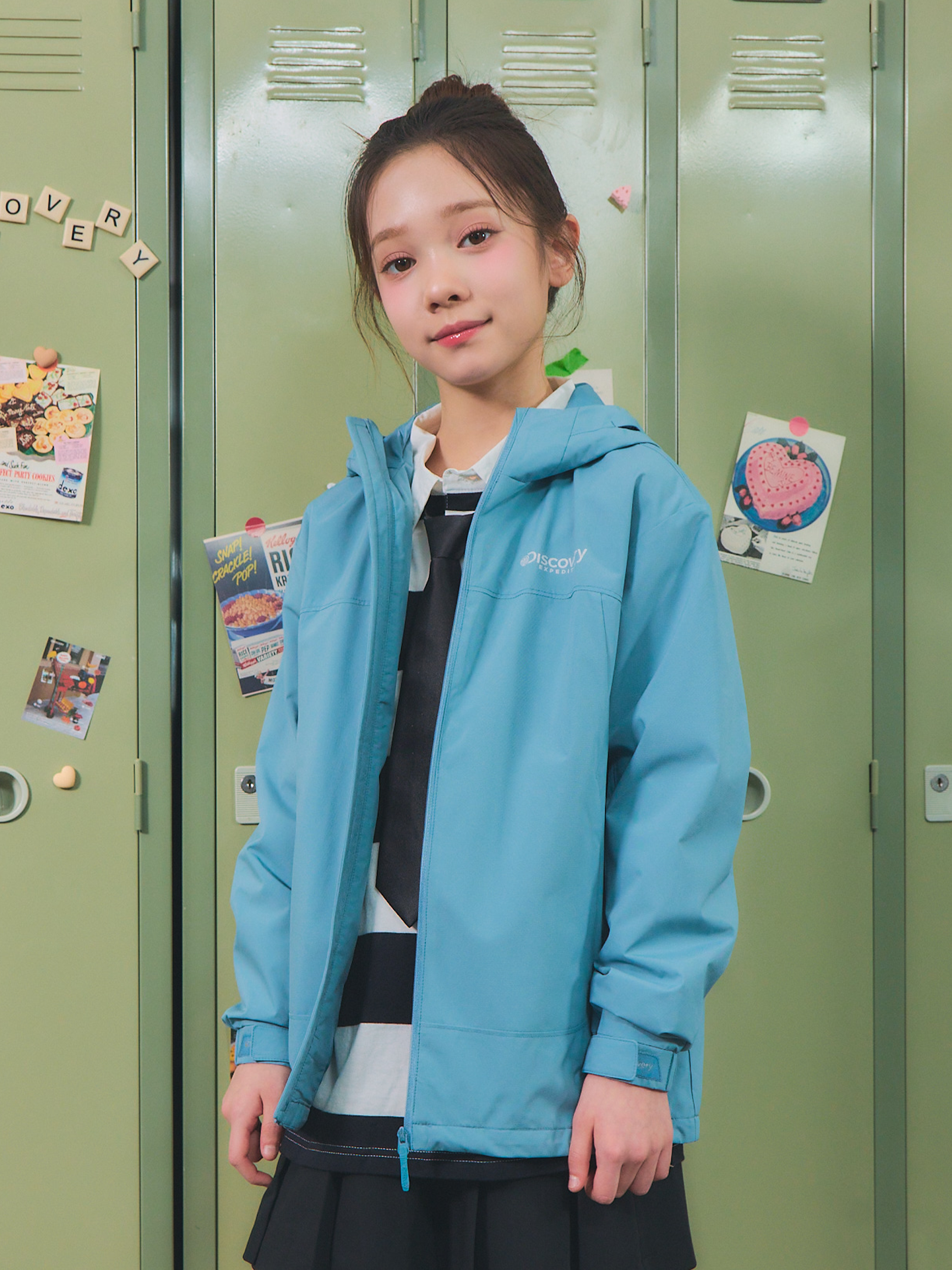 키즈 베르텍스 에센셜 바람막이 자켓