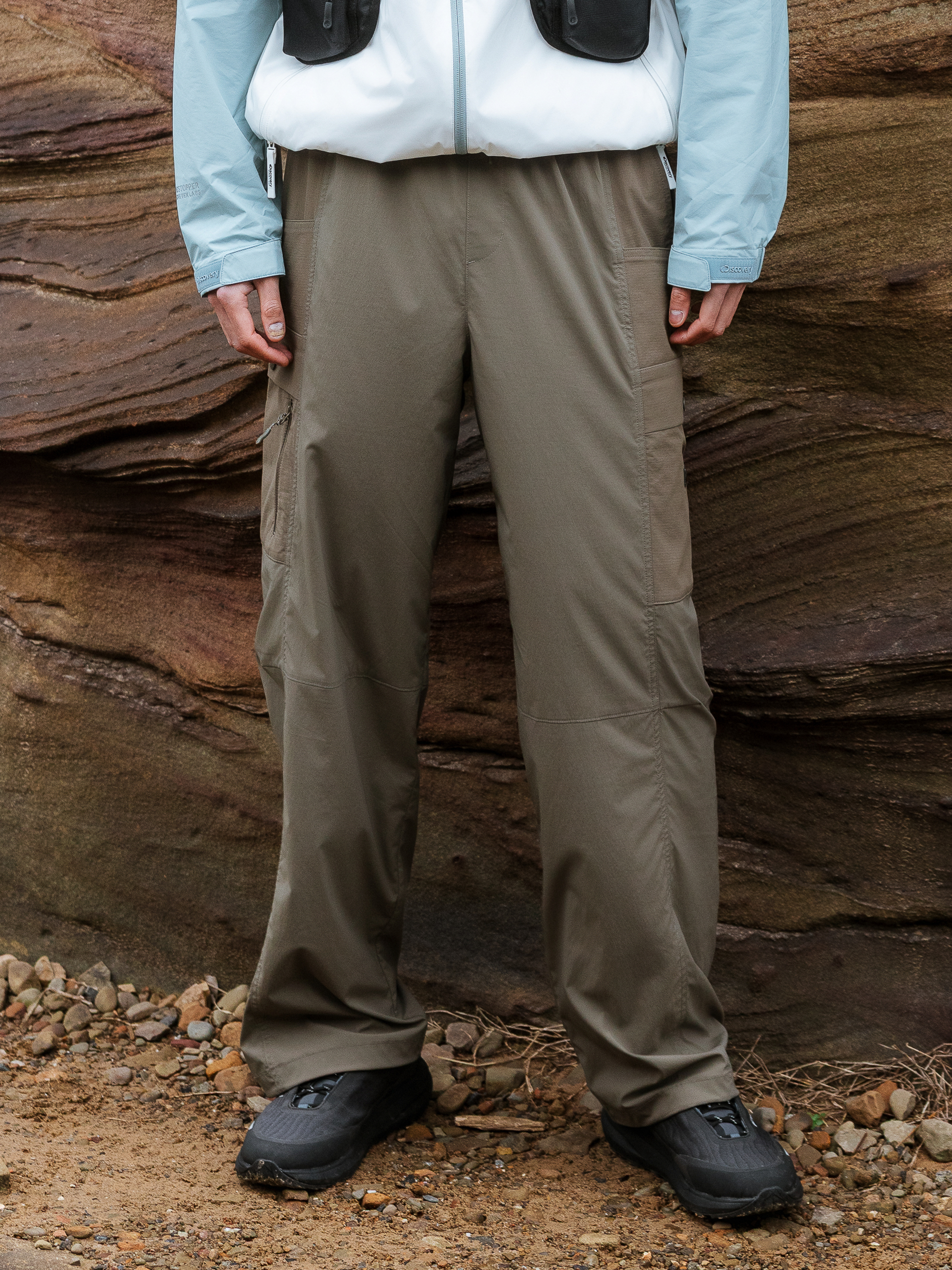 프레시벤트 남성 소재MIX 파라슈트 카고팬츠