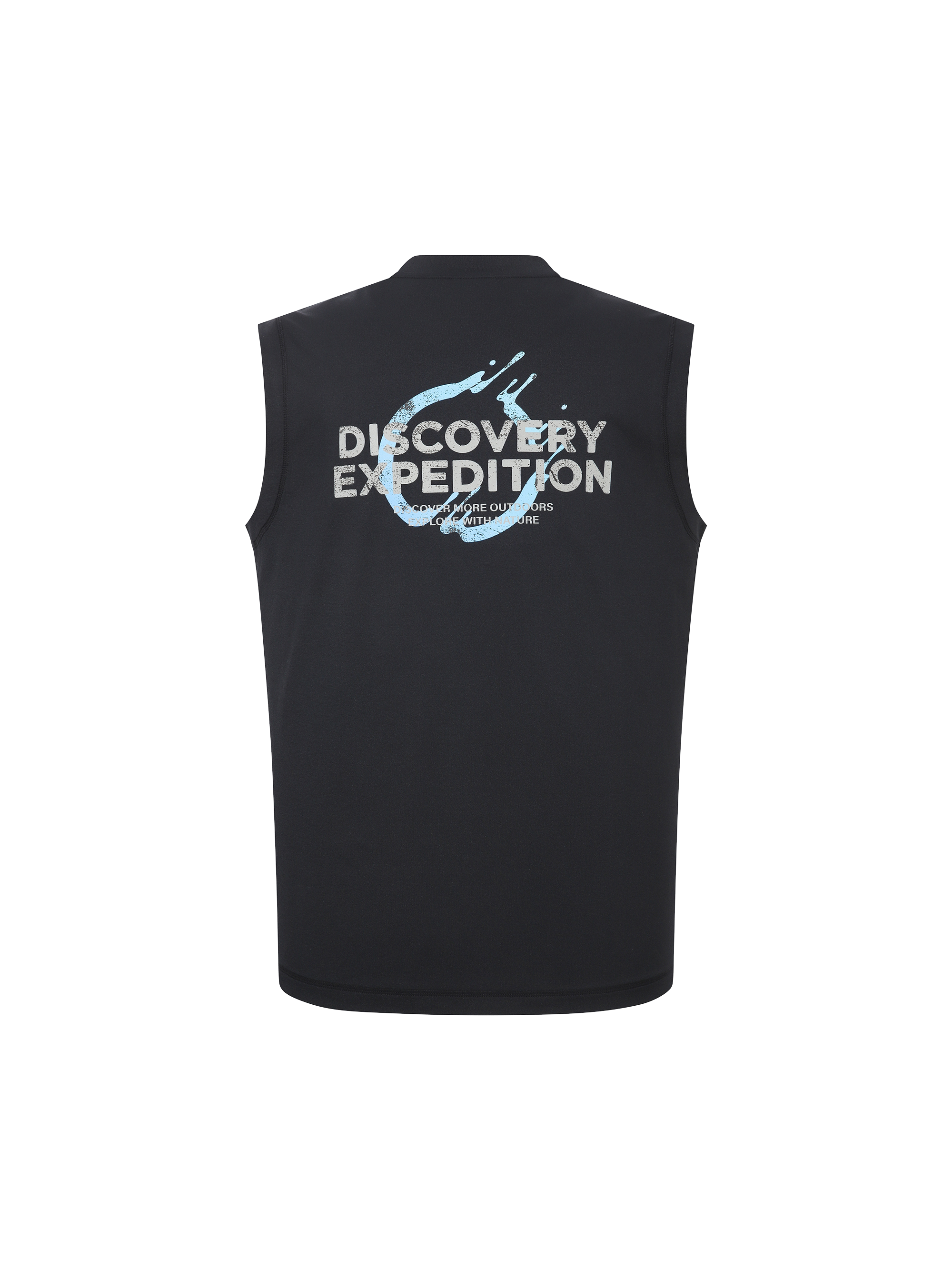 핫썸머 남성 레터링 슬리브리스 워터티셔츠