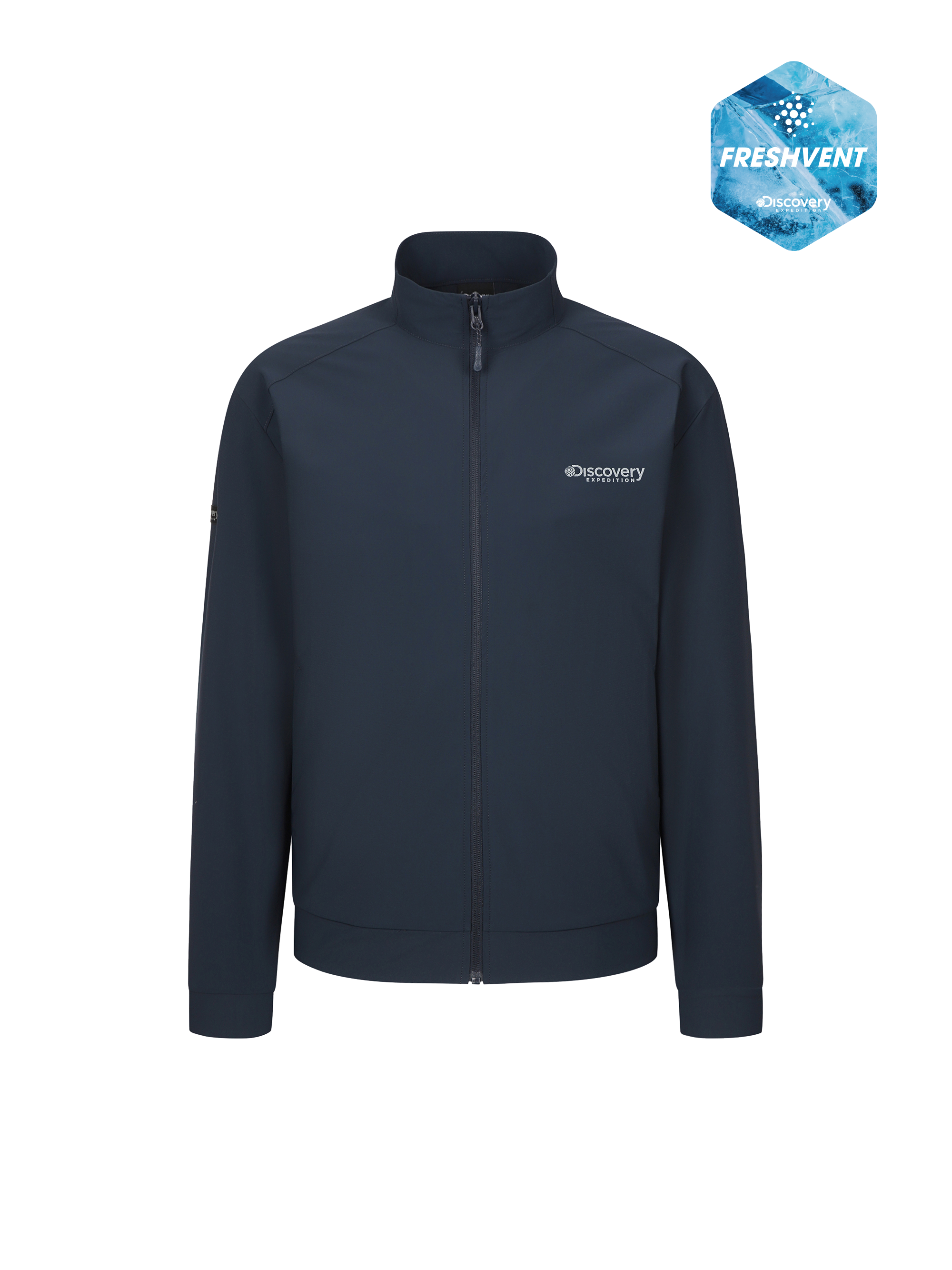 프레시벤트 남성 트리코트 트레이닝 하이넥 자켓