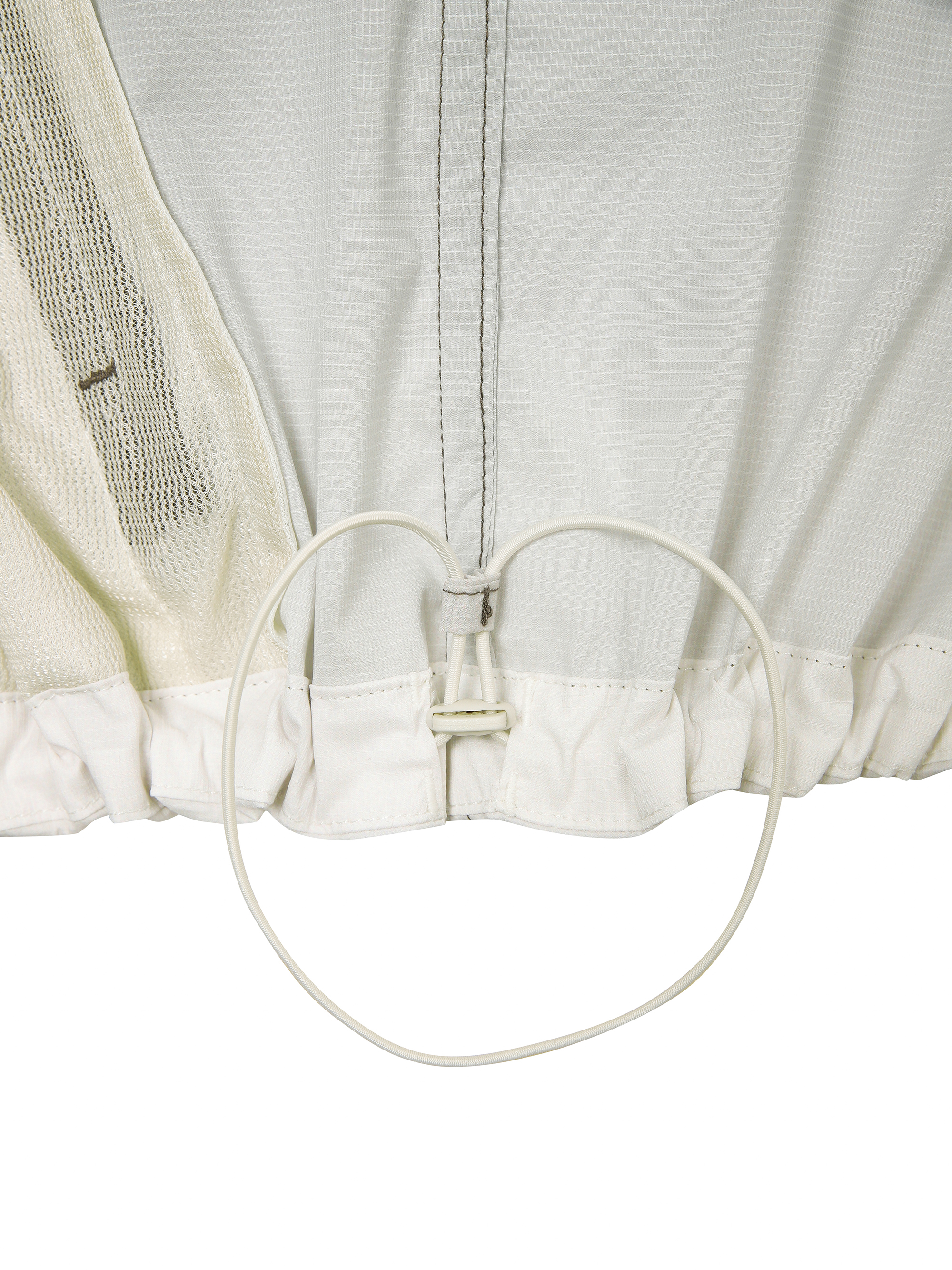 남성 등고선 프린트 바람막이