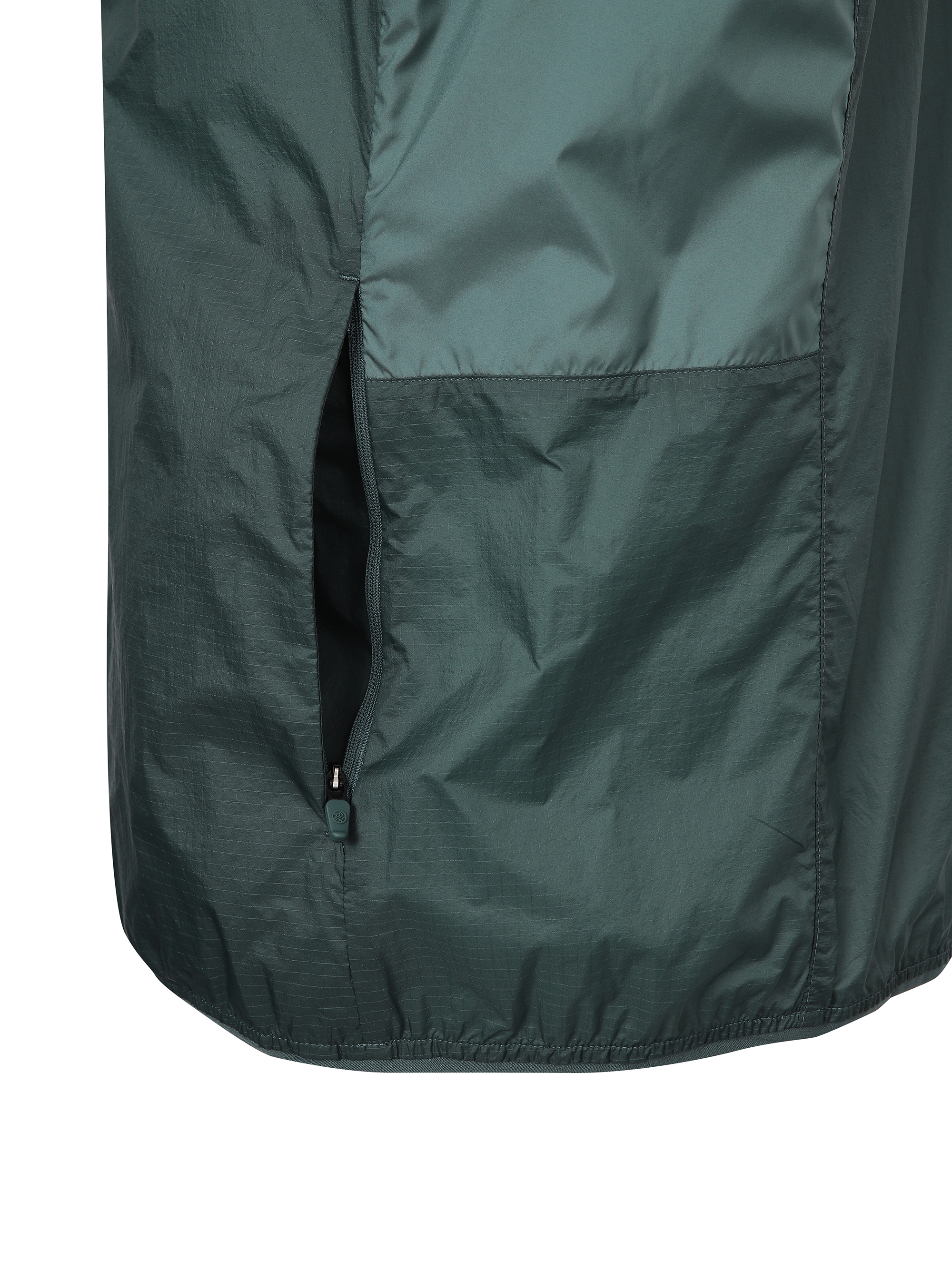 남성 초경량 립스탑 하이넥 바람막이