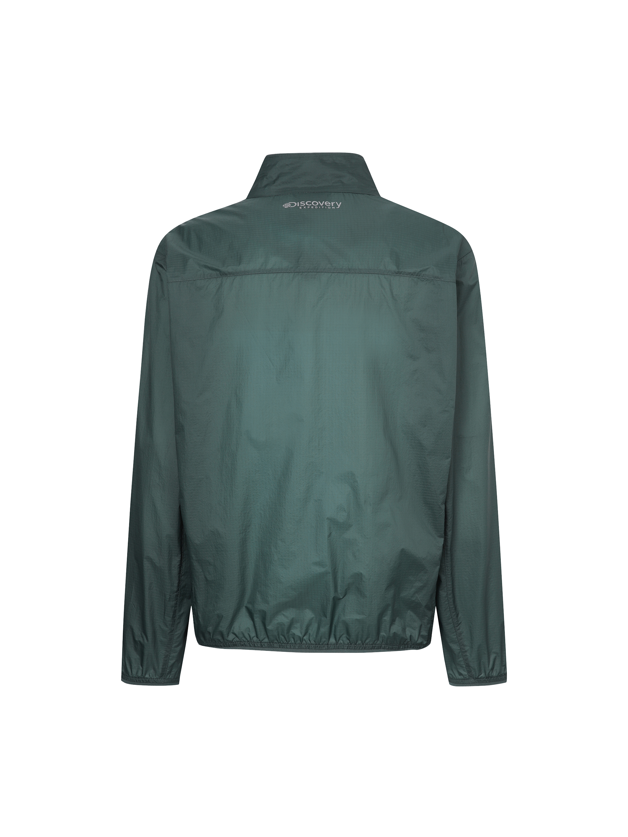 남성 초경량 립스탑 하이넥 바람막이