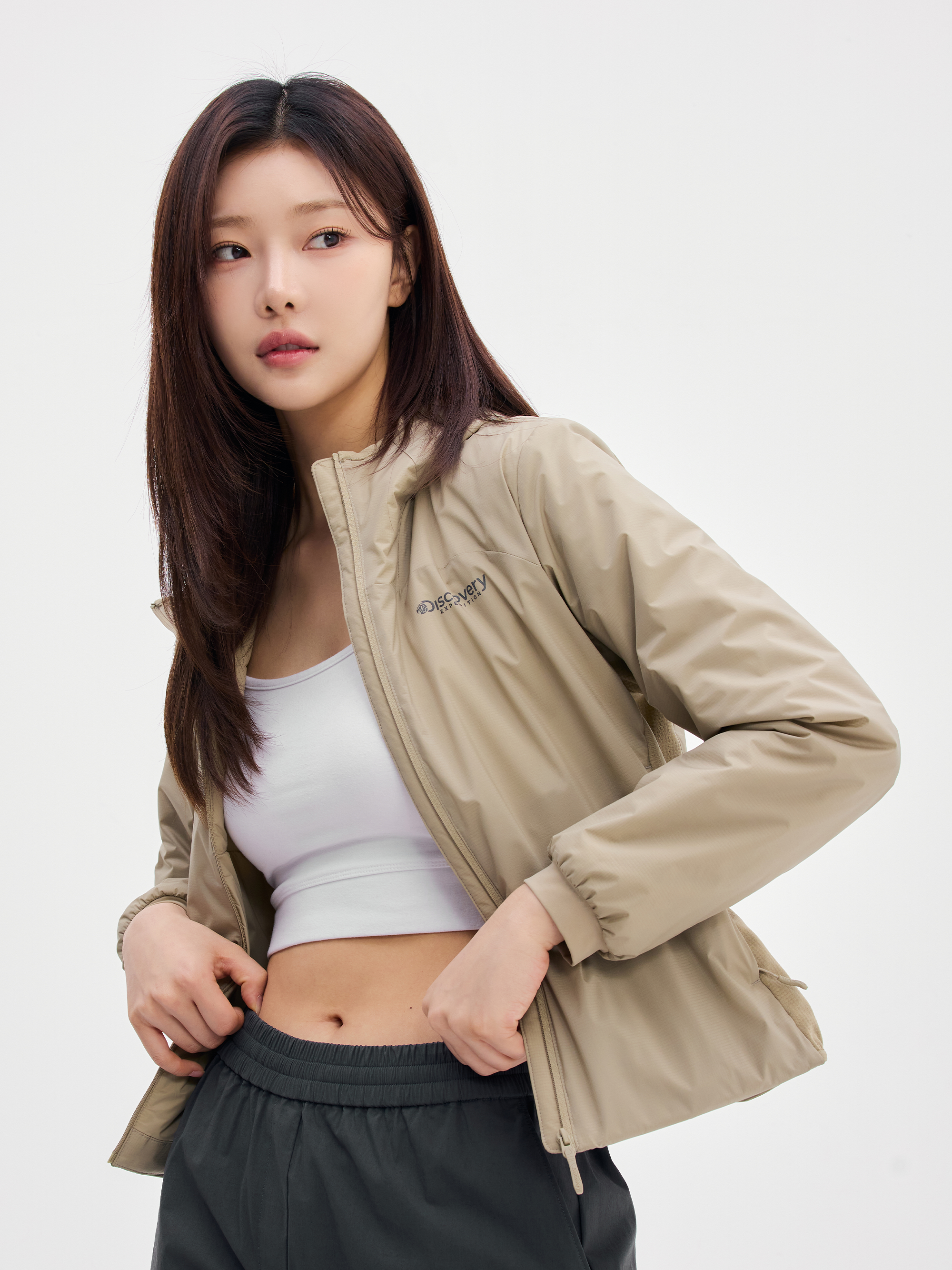 여성 프리마로프트 패딩자켓