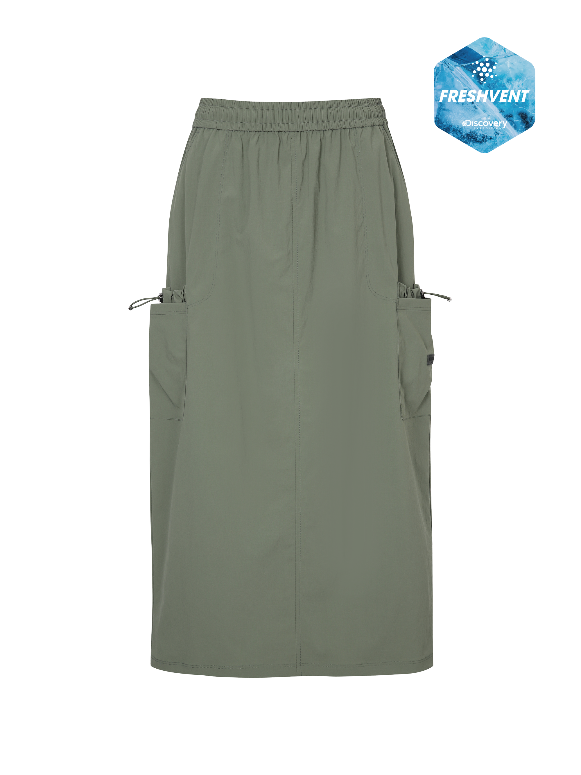 프레시벤트 여성 파라슈트 카고스커트