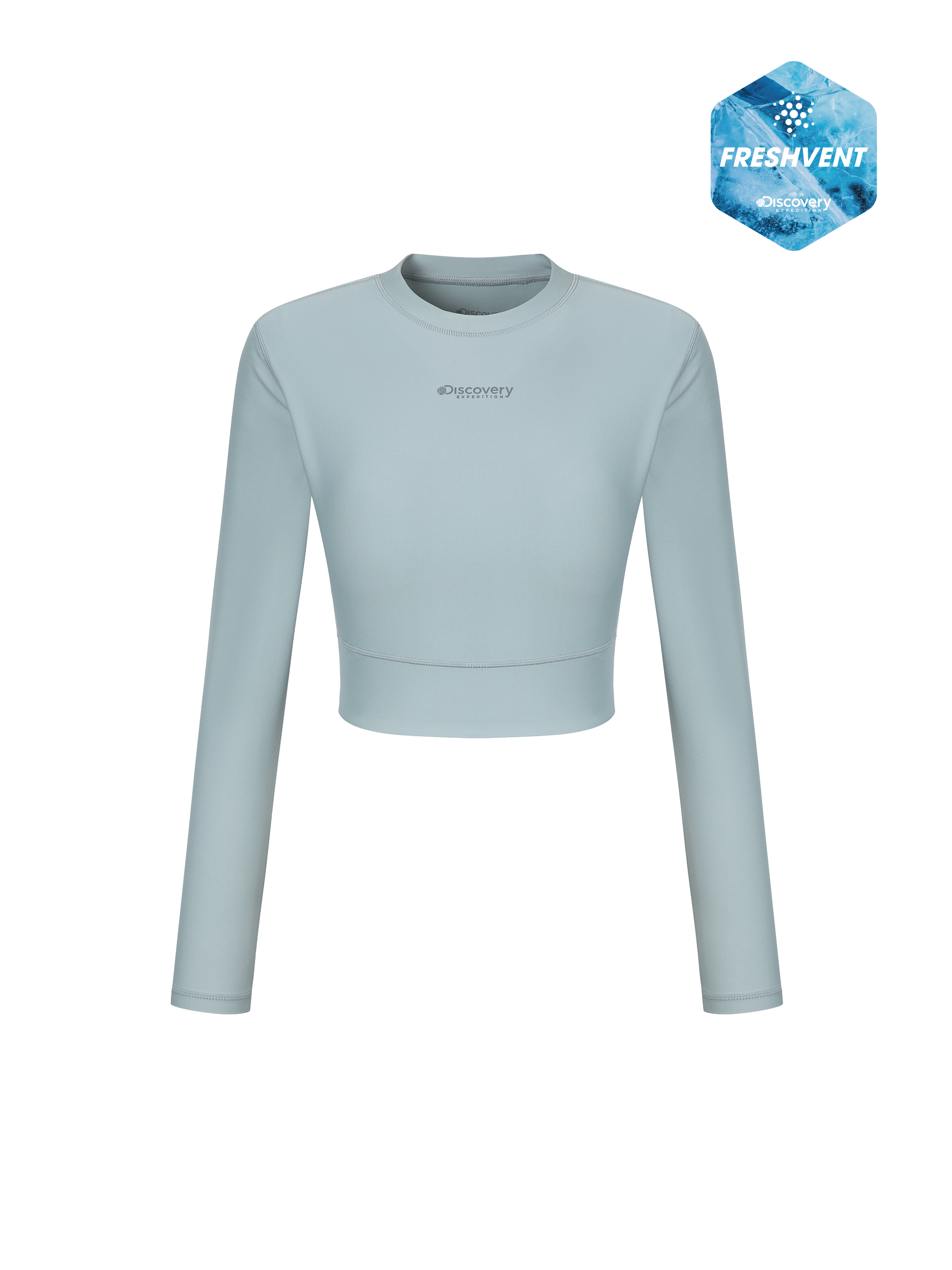 프레시벤트 여성 크롭 래쉬가드