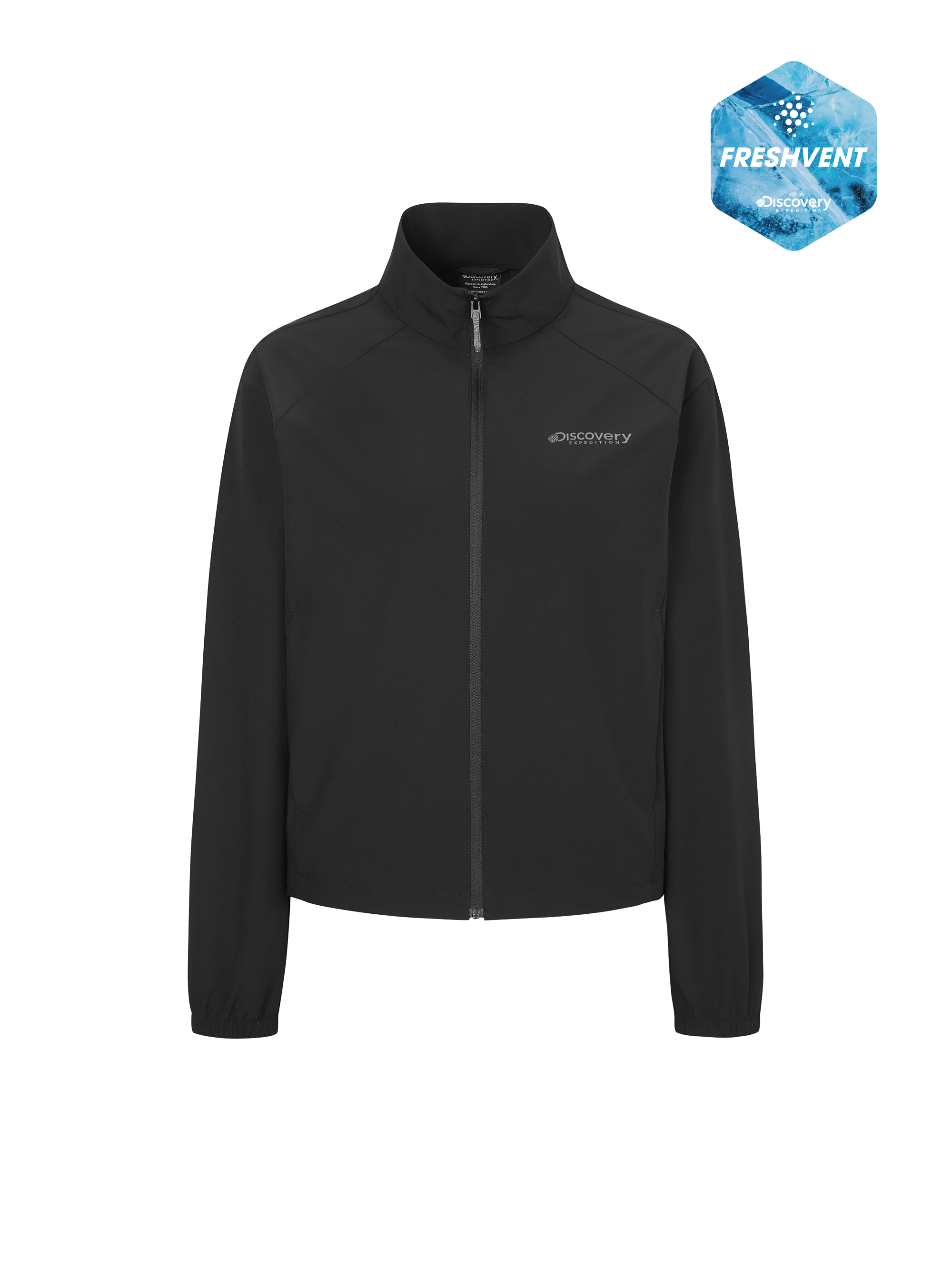 프레시벤트 여성 폴튼 트레이닝 하이넥 자켓