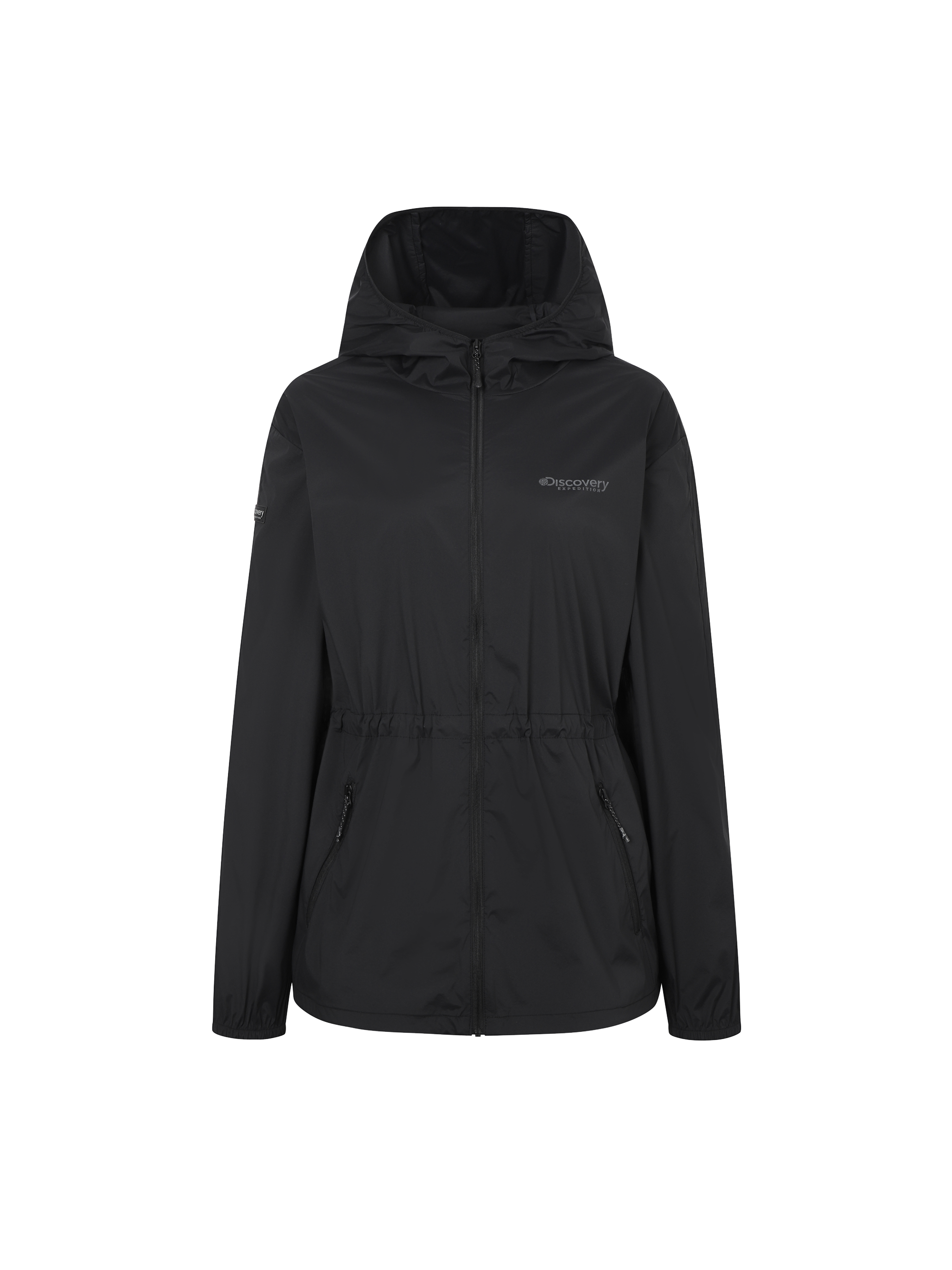 여성 경량 미드바람막이