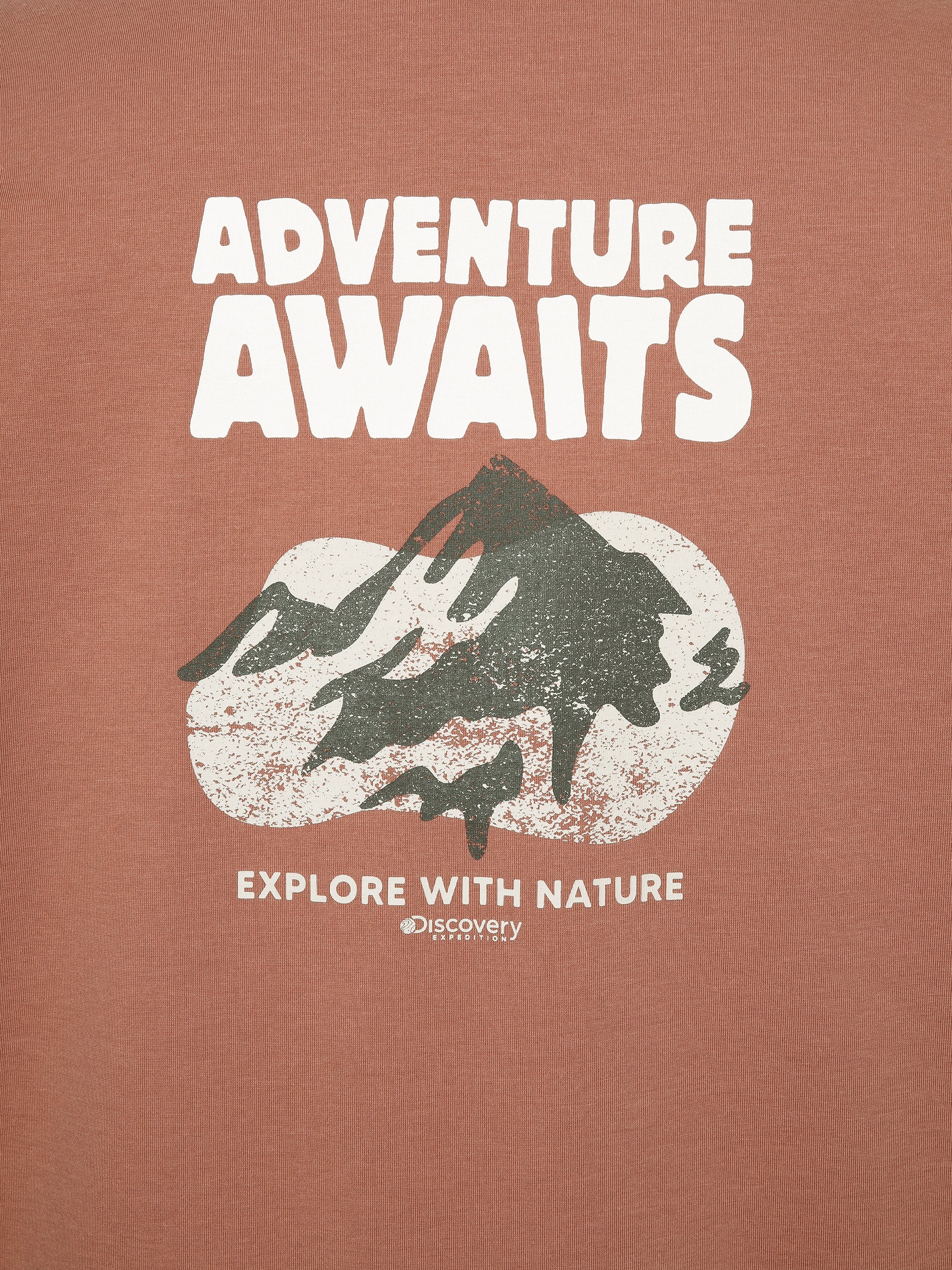 [재입고] 프레시벤트 워싱 마운틴 일러스트 그래픽 반팔티셔츠