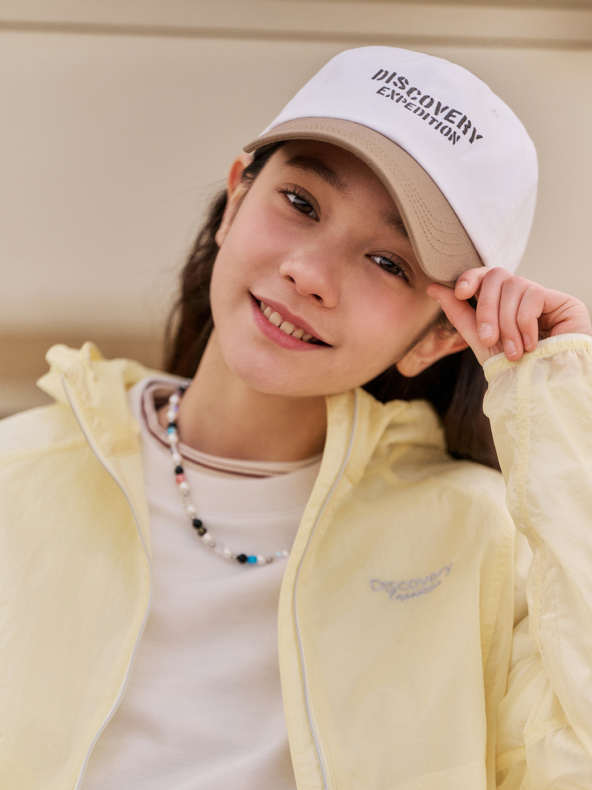 리틀 디스커버러 컬러블럭 볼캡