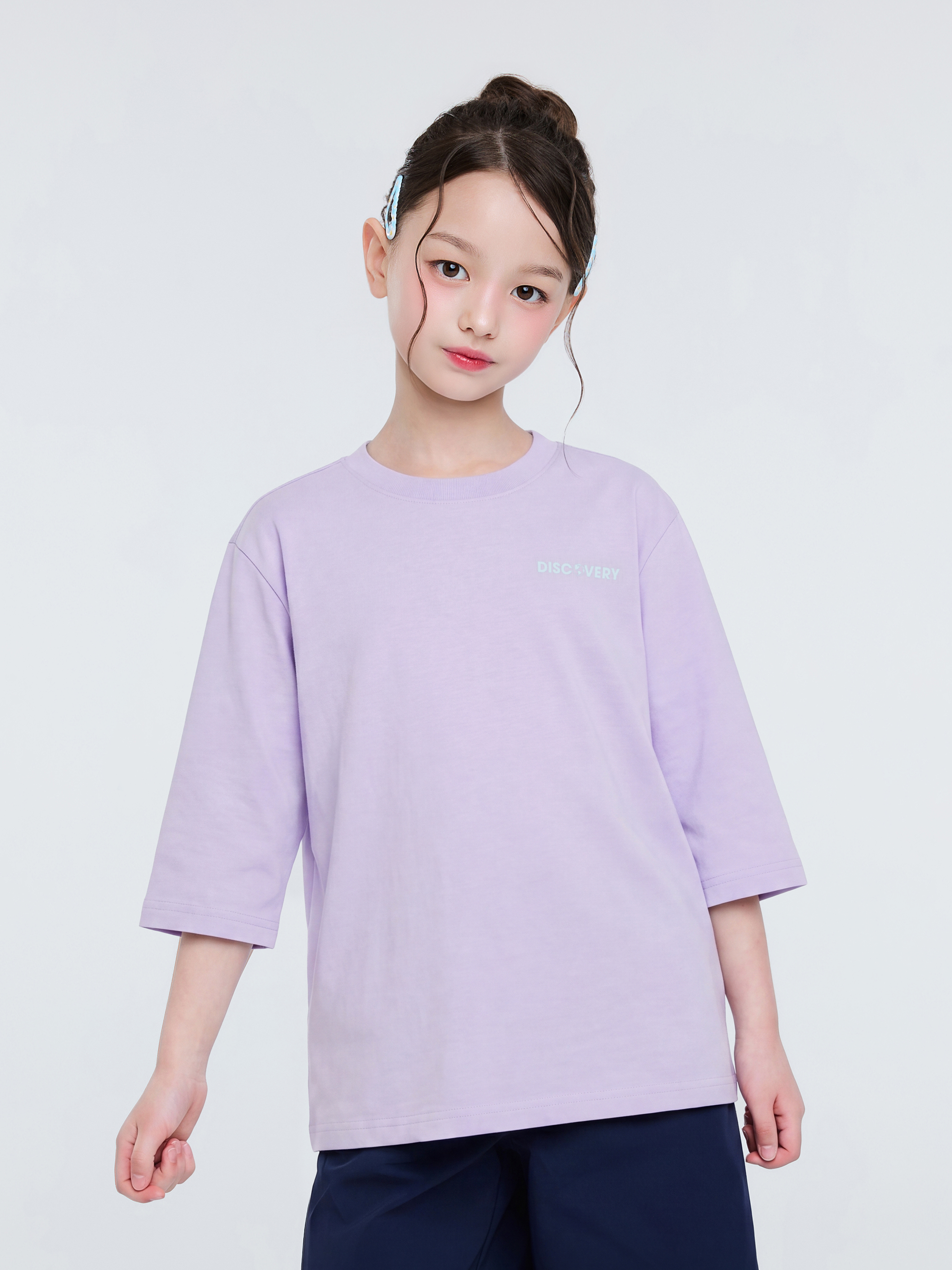 키즈 그래픽 7부 티셔츠