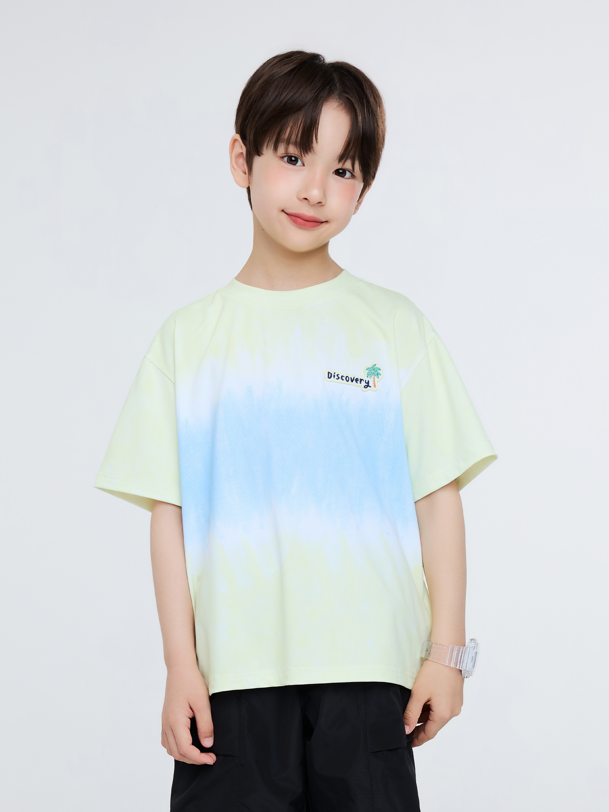 키즈 핫썸머 다잉프린트 반팔티셔츠