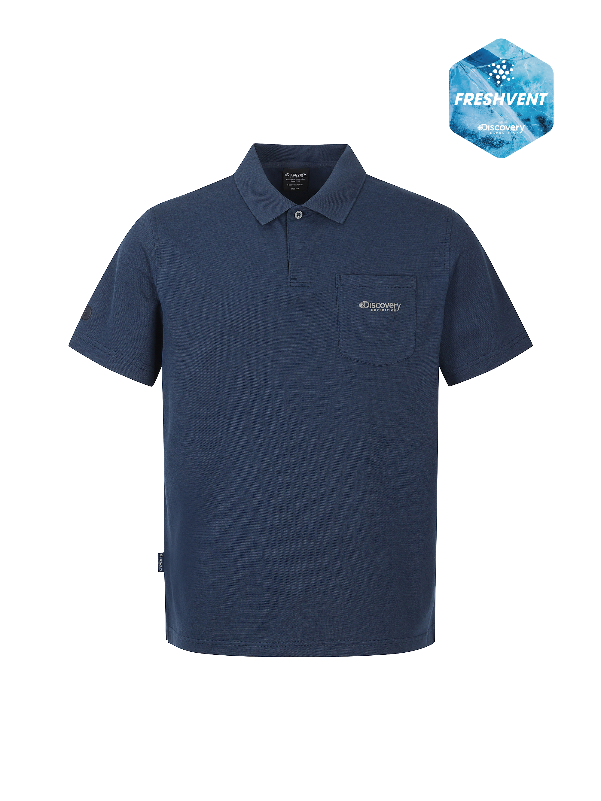 남성 프레시벤트 테드 포켓 카라티