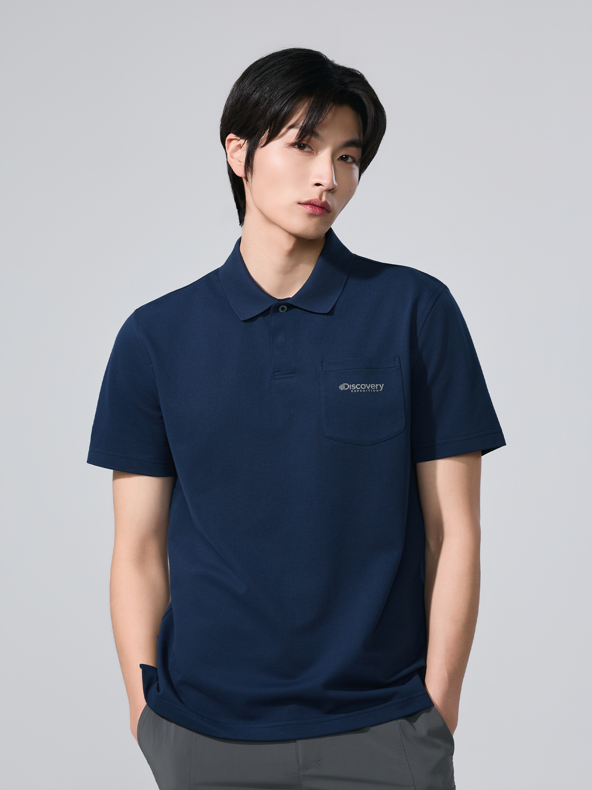 남성 프레시벤트 테드 포켓 카라티